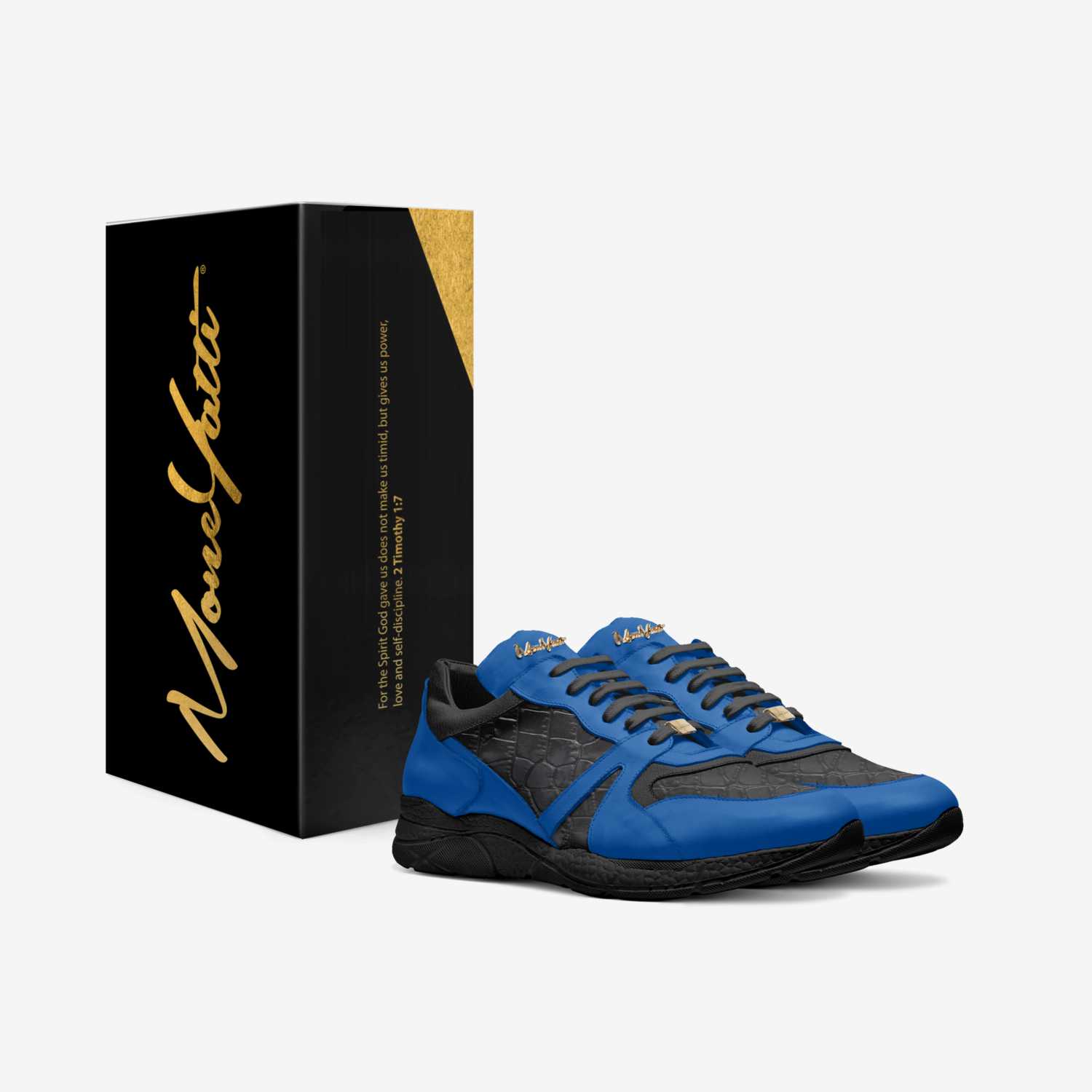 Moneyatti MP04 custom made in Italy shoes by Moneyatti Brand | Box view