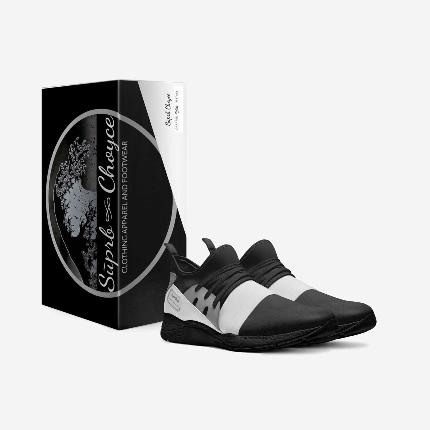 Sūprb Choyce custom made in Italy shoes by Omari Choyce | Box view