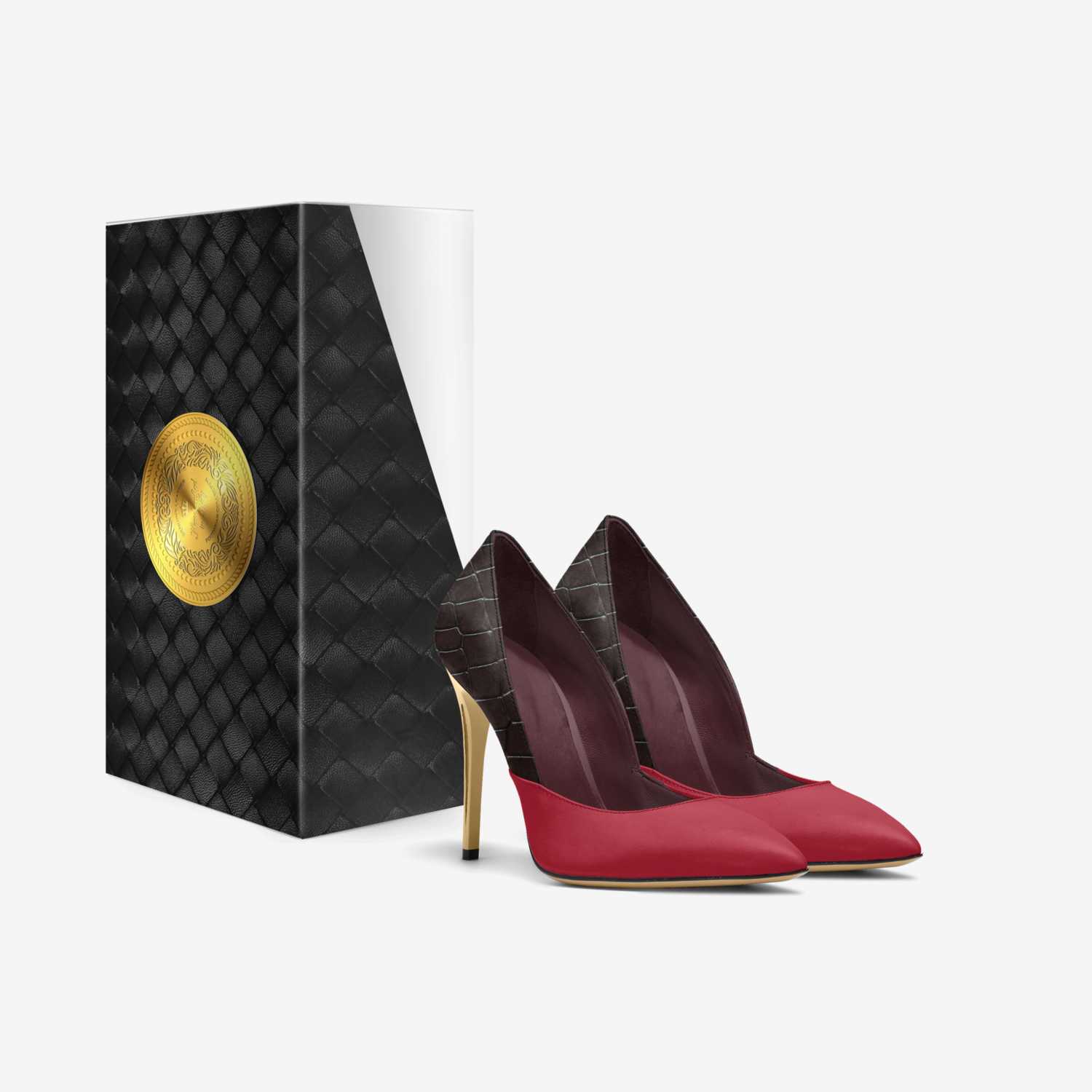 Klaass custom made in Italy shoes by Karonda Edwards | Box view