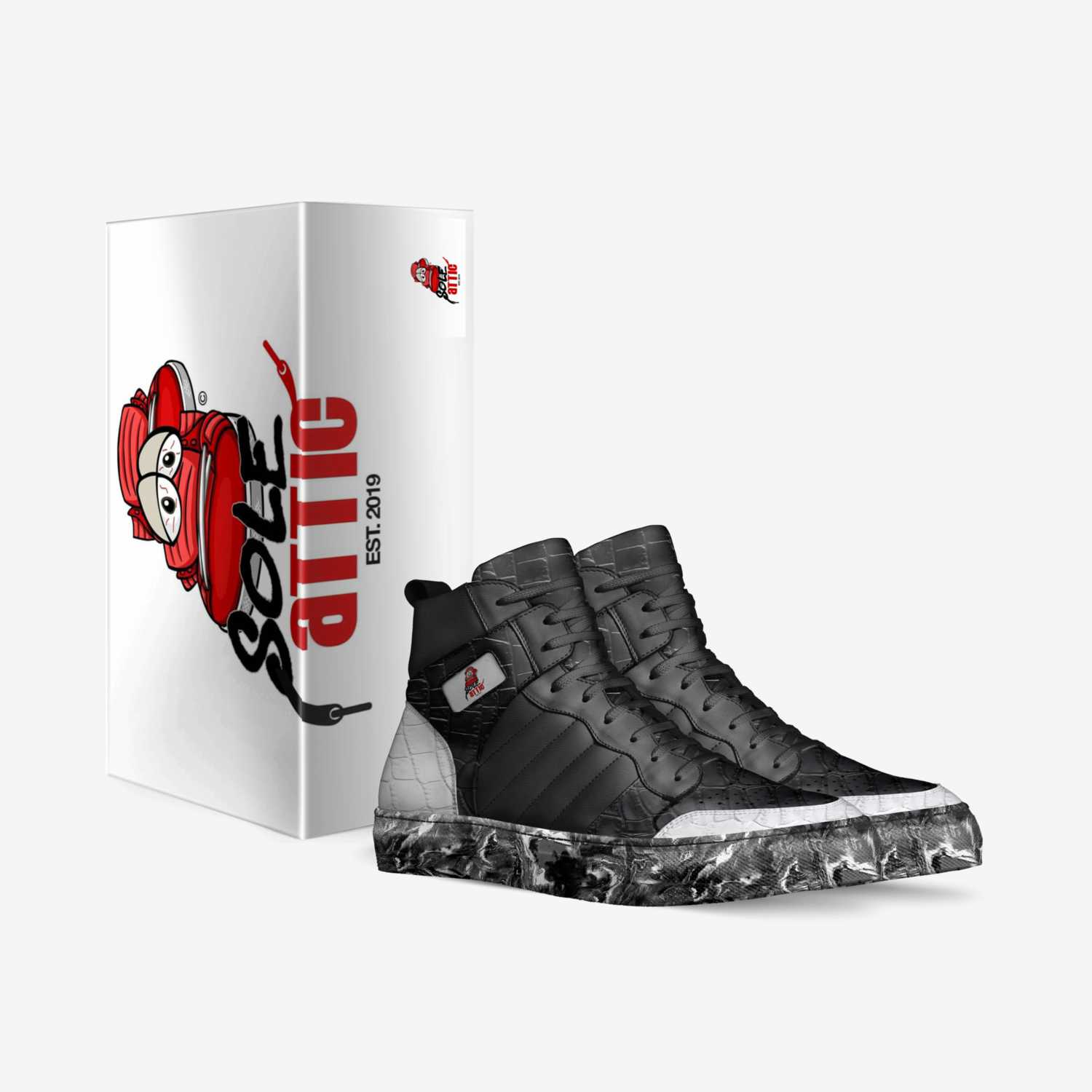 MRedmon custom made in Italy shoes by Mershodd D Redmon | Box view