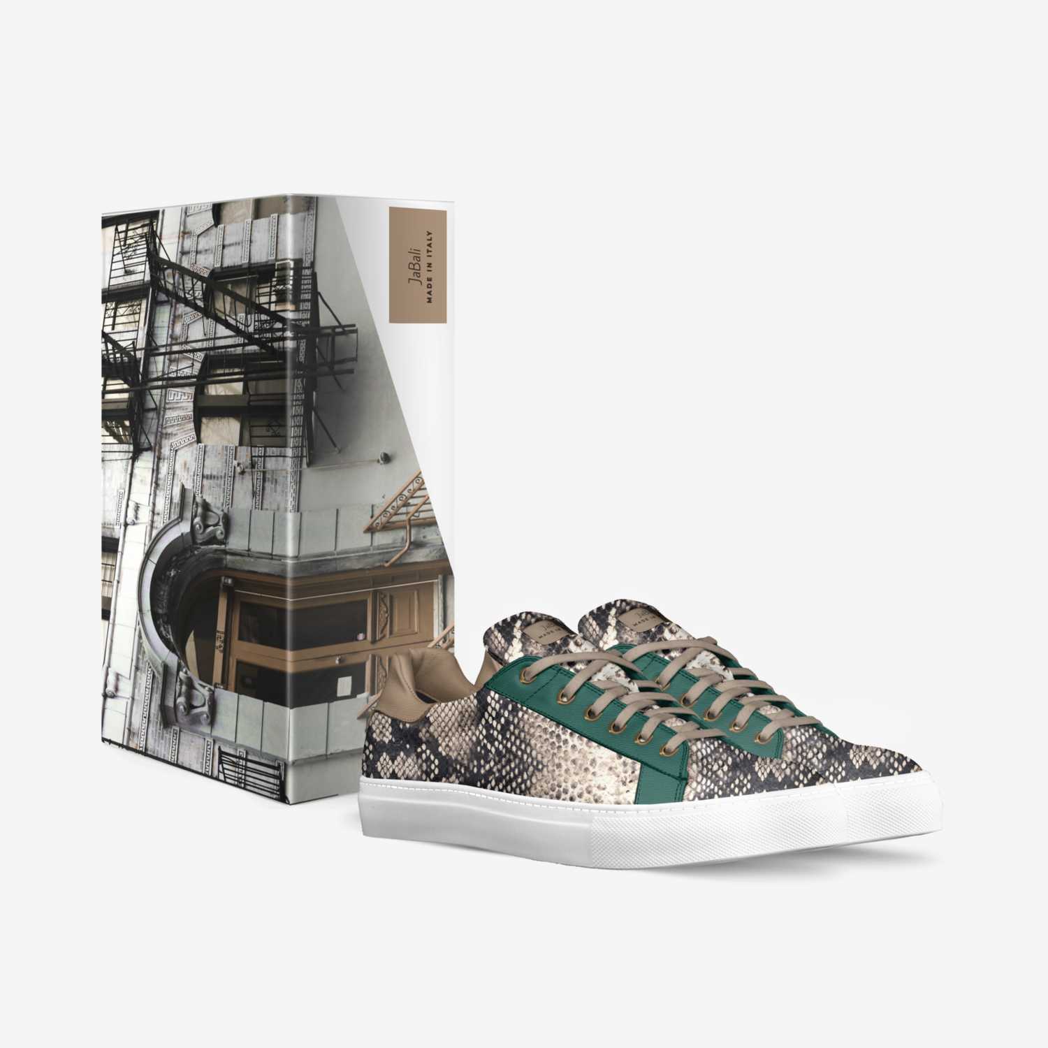 Mosiya custom made in Italy shoes by Jabali - The Luxury Brand | Box view