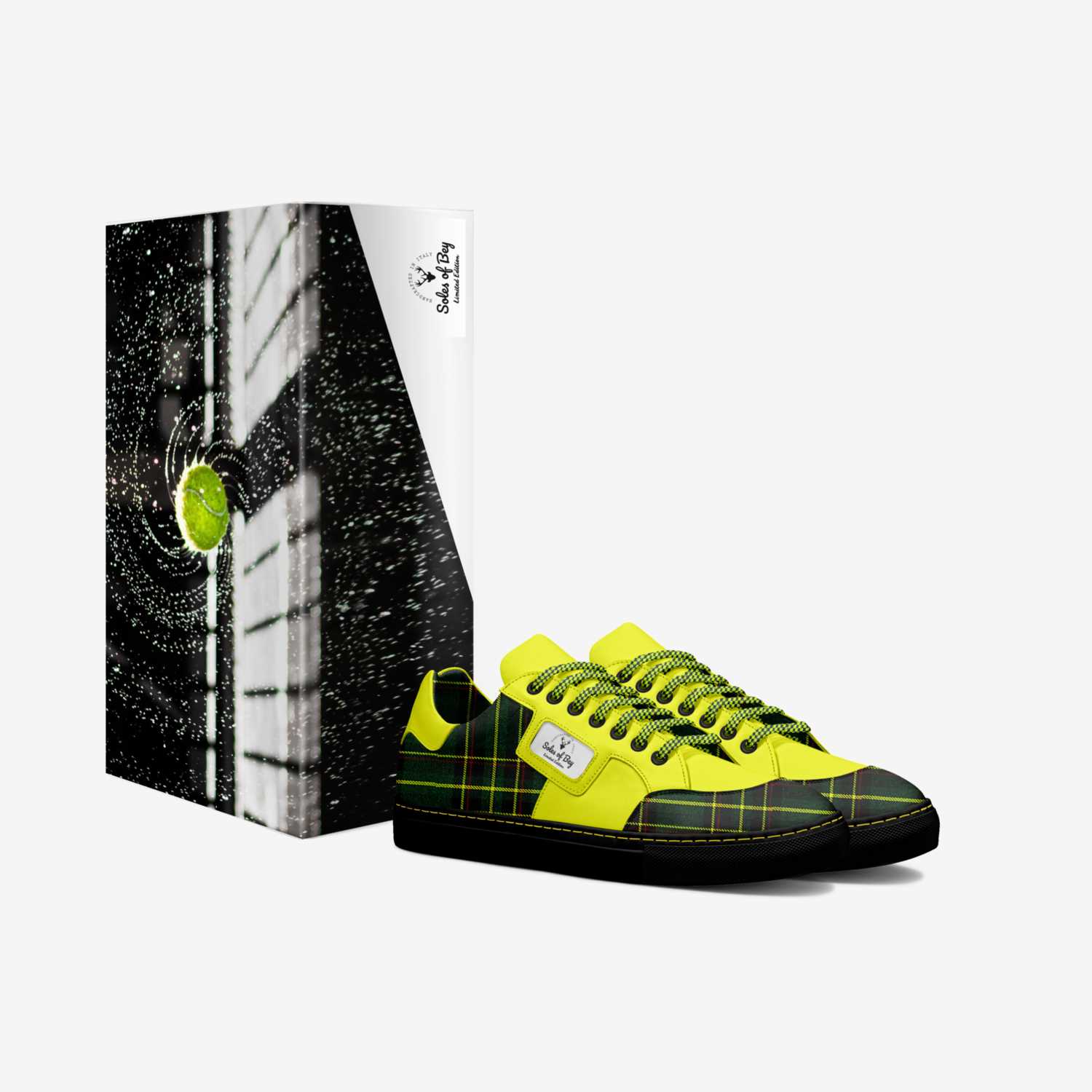 Quiame Bey custom made in Italy shoes by Quiame Bey | Box view