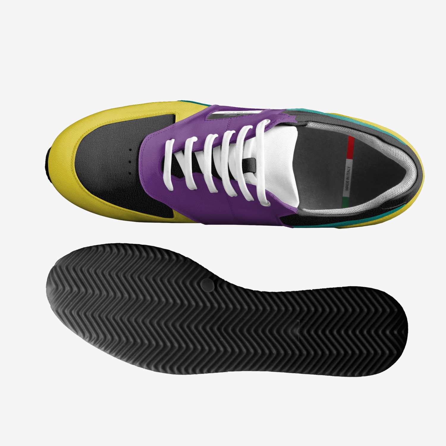 DCNJ! custom made in Italy shoes by Dahl Johnson | Top view