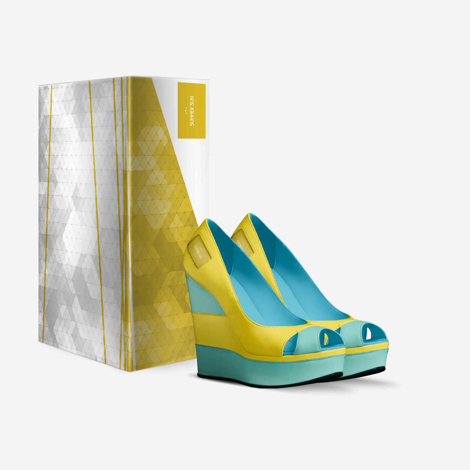 Summer Sun custom made in Italy shoes by Aomoji Kei | Box view
