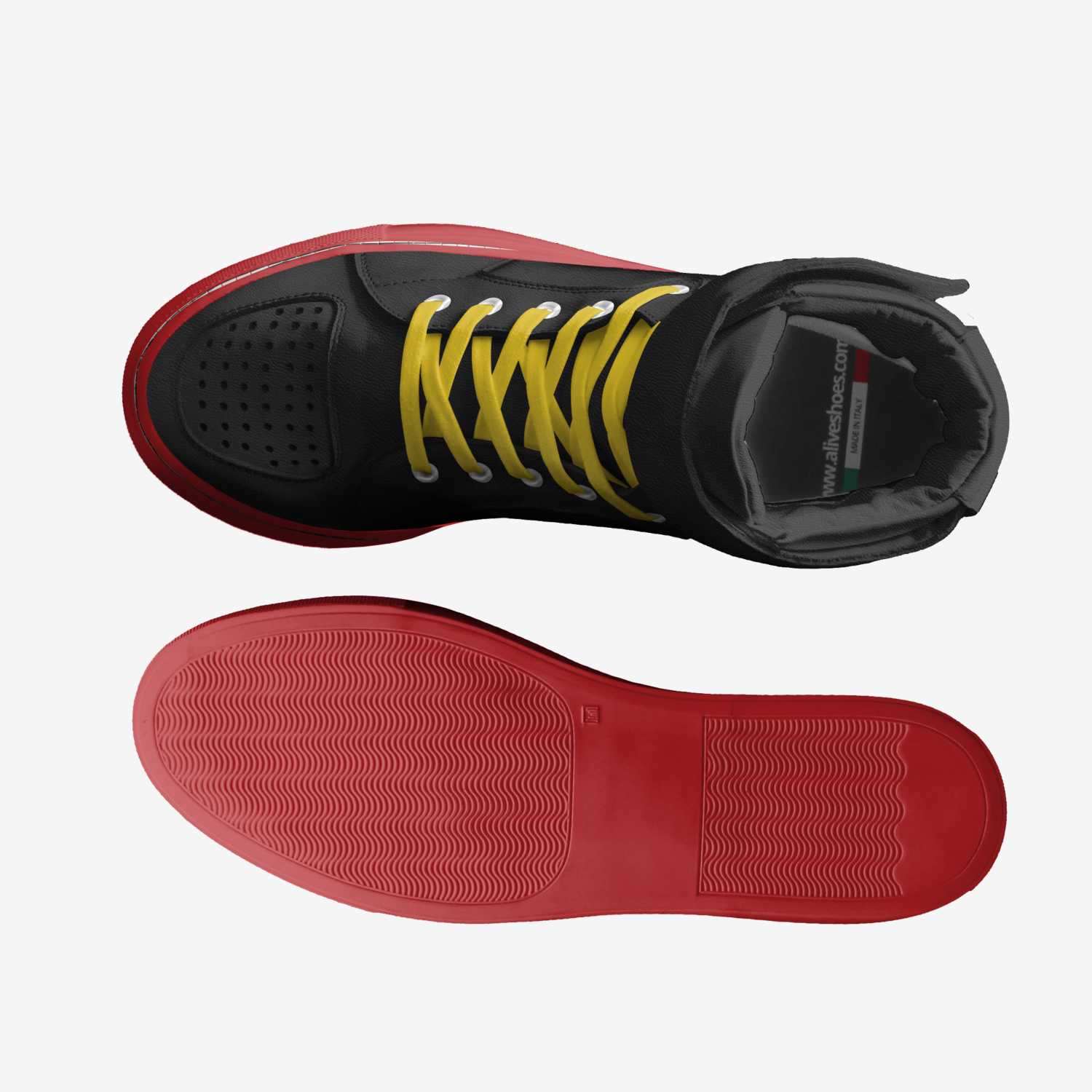Baiwa custom made in Italy shoes by Flavius Burbulea | Top view