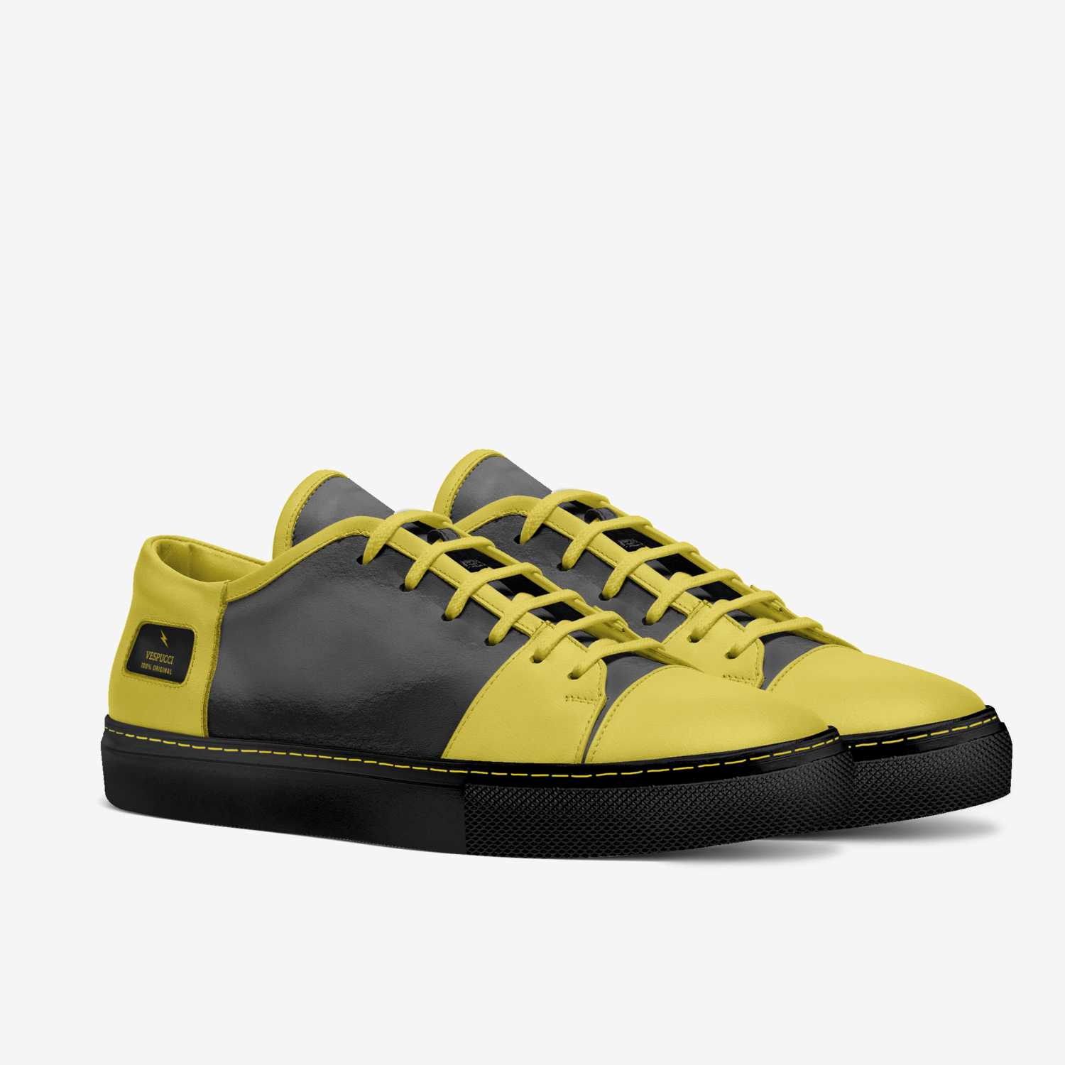 Vespucci custom made in Italy shoes by Phillip Glenn | Double view
