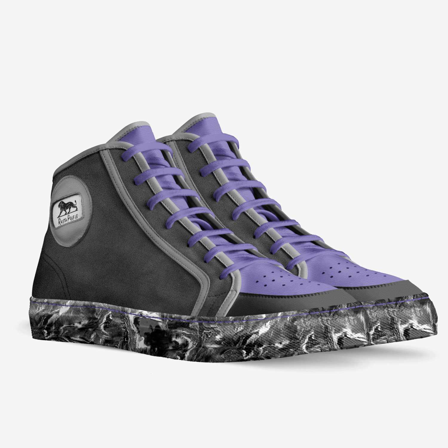 RastaProfile Magic custom made in Italy shoes by Trevor Best | Double view