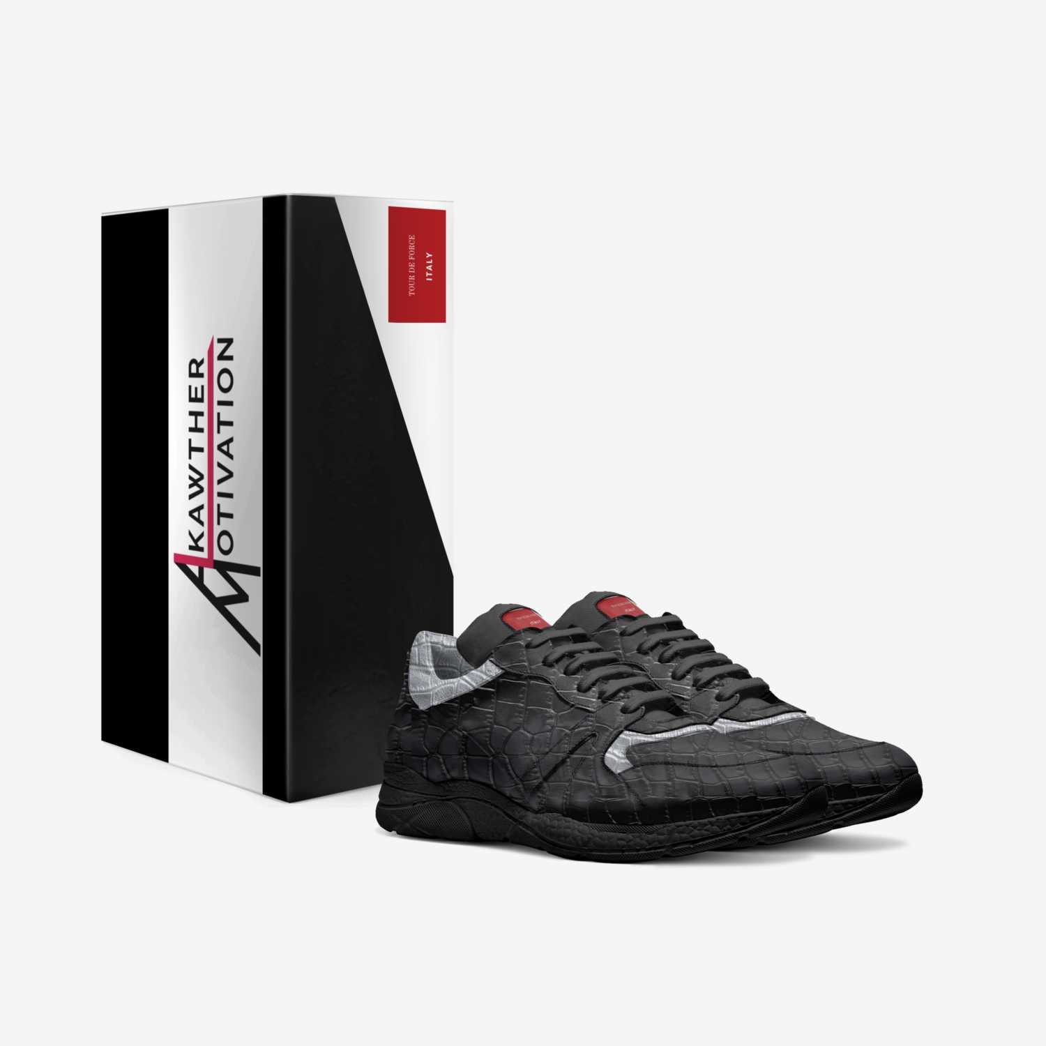 TOUR DE FORCE custom made in Italy shoes by Alkawther Gerych | Box view