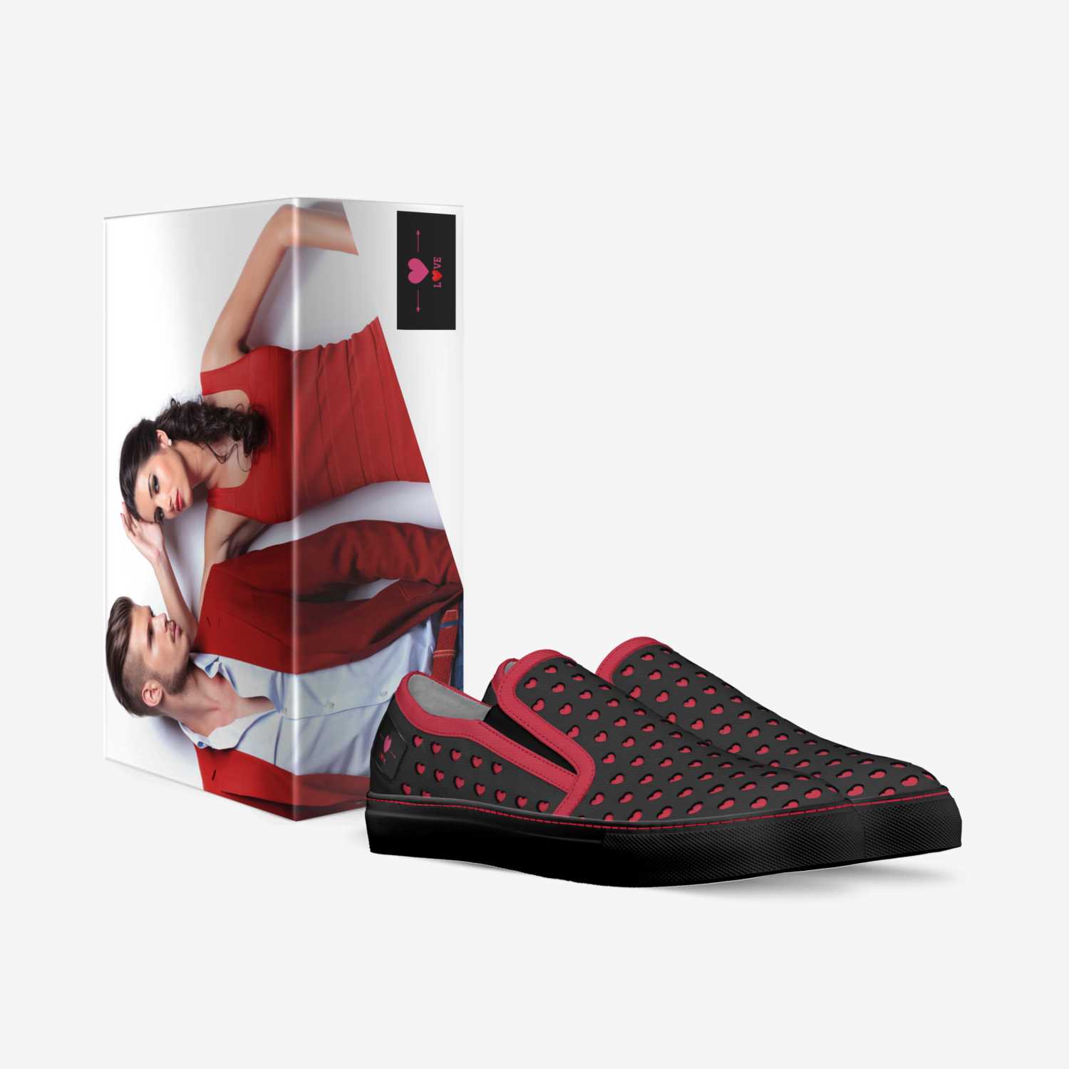 L❤️VE custom made in Italy shoes by Fallon Benjamin | Box view
