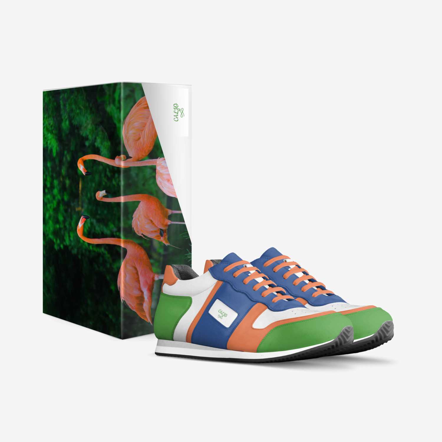 CALJO custom made in Italy shoes by Calvin Johnson | Box view