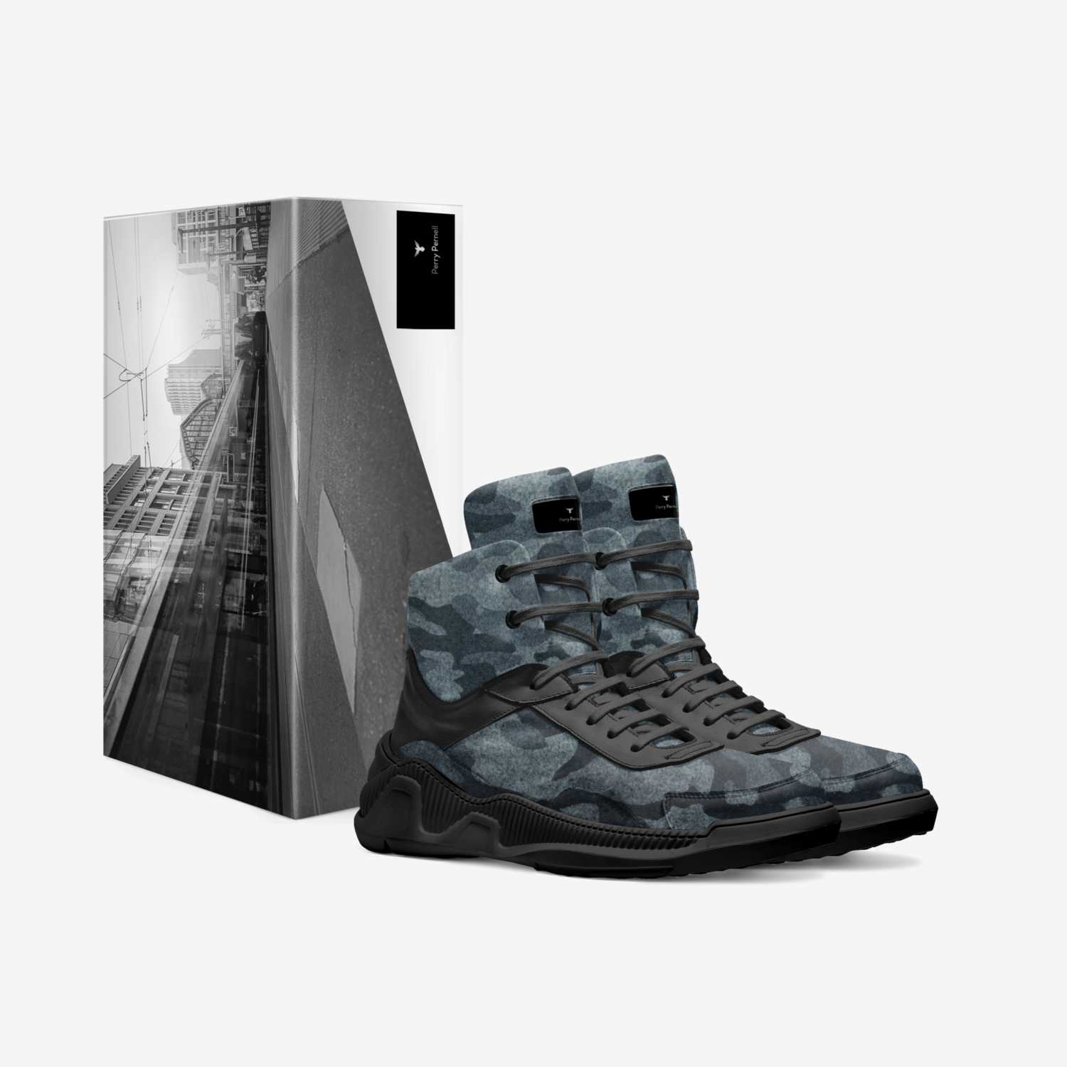 Perry Pernell Cama custom made in Italy shoes by Erwin Fowler | Box view