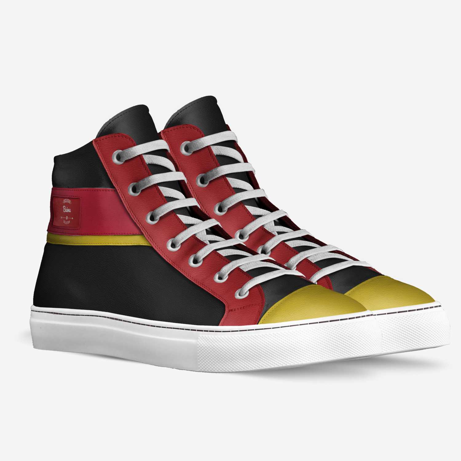 Baiwa custom made in Italy shoes by Flavius Burbulea | Double view