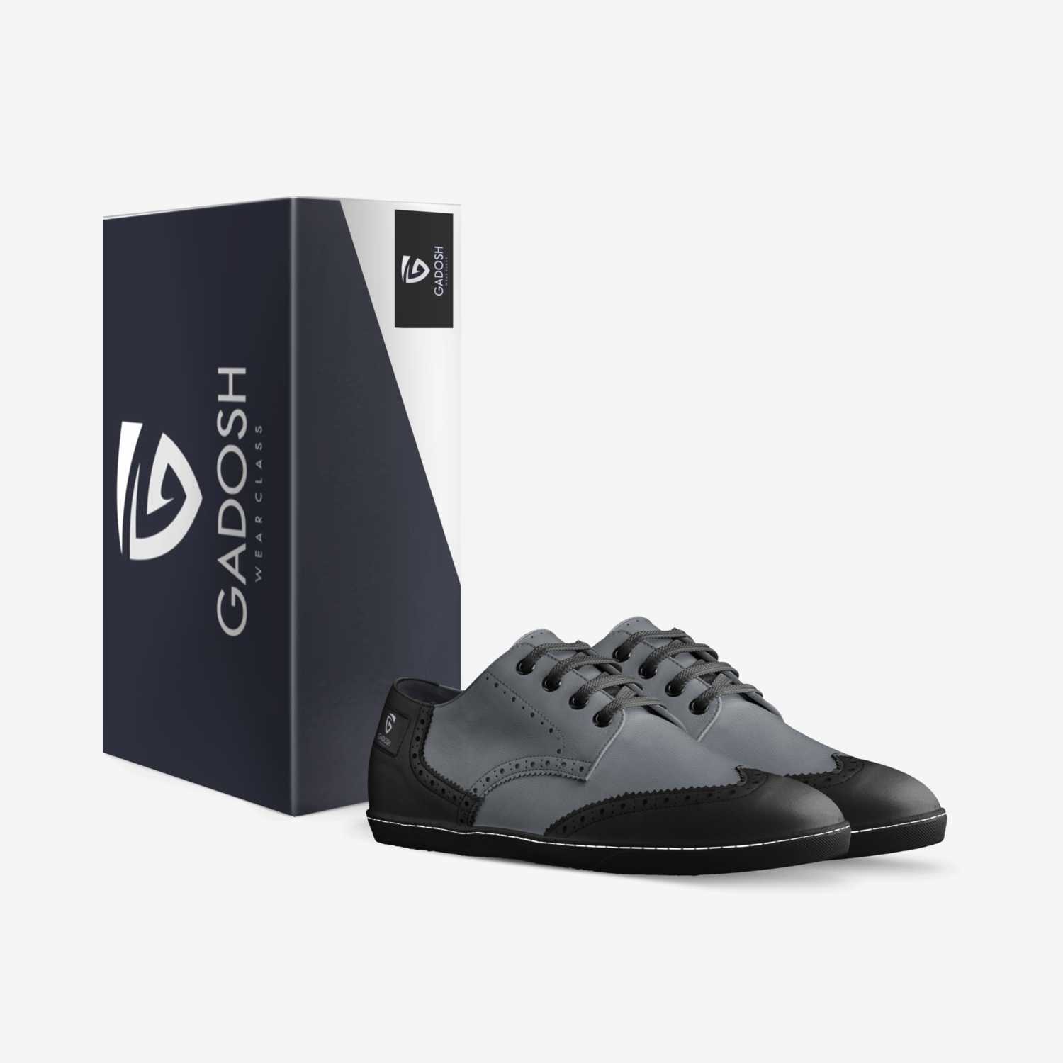 GaDosh custom made in Italy shoes by Okhiria Itua | Box view