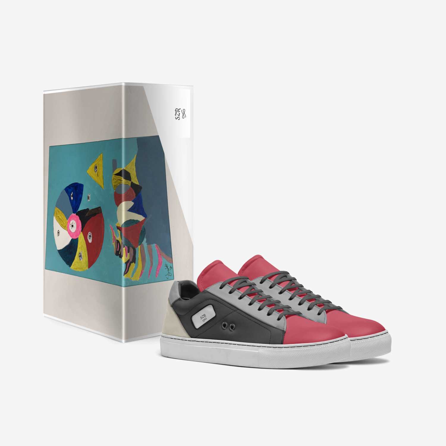SZR  custom made in Italy shoes by Sharika Robinson | Box view