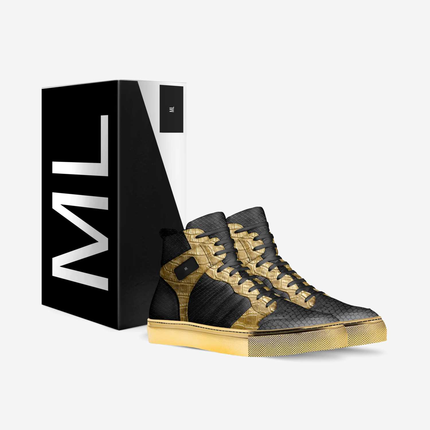 ML custom made in Italy shoes by Joshua Amell | Box view