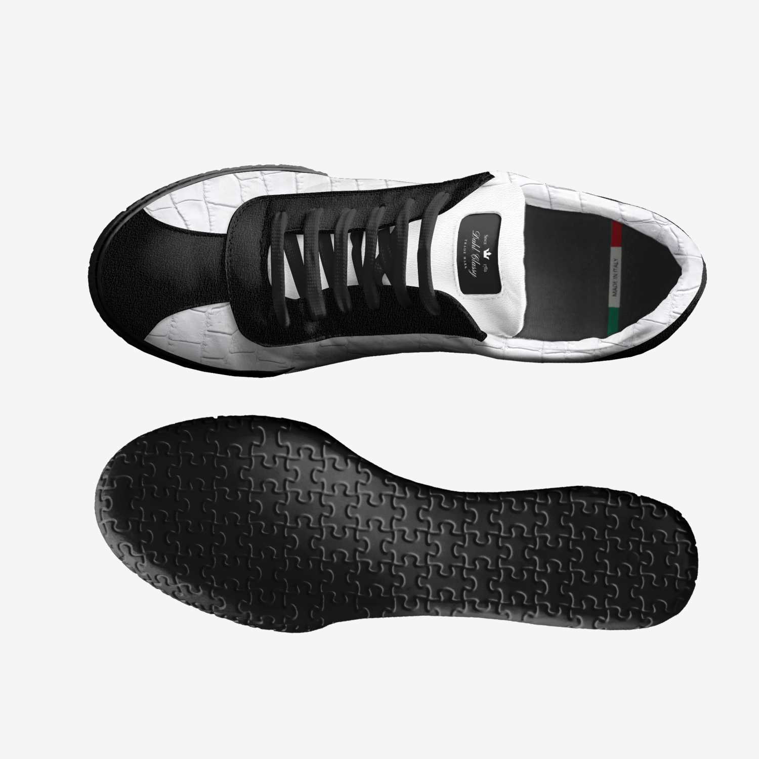R & R custom made in Italy shoes by Dahl Johnson | Top view