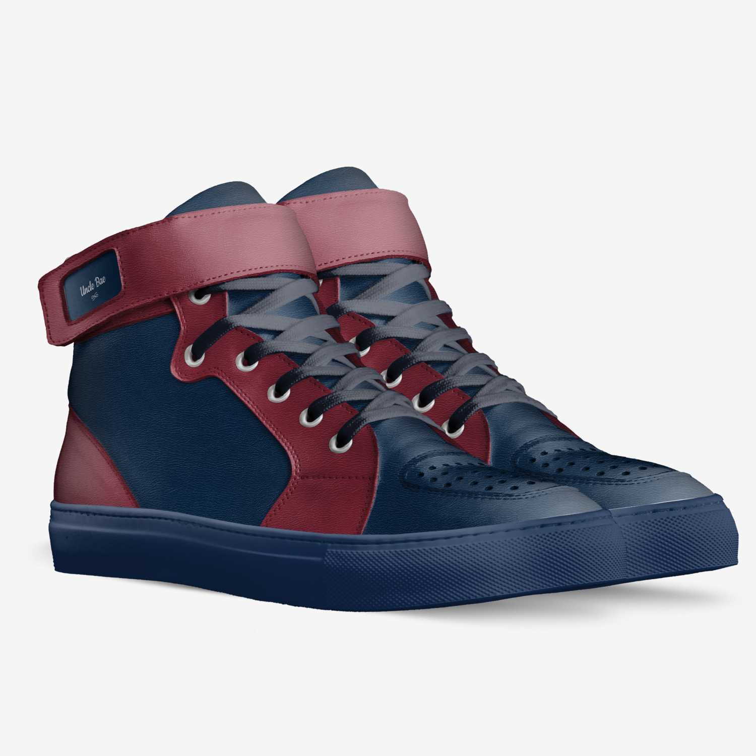 Lady bae custom made in Italy shoes by Confidant Sekwena | Double view
