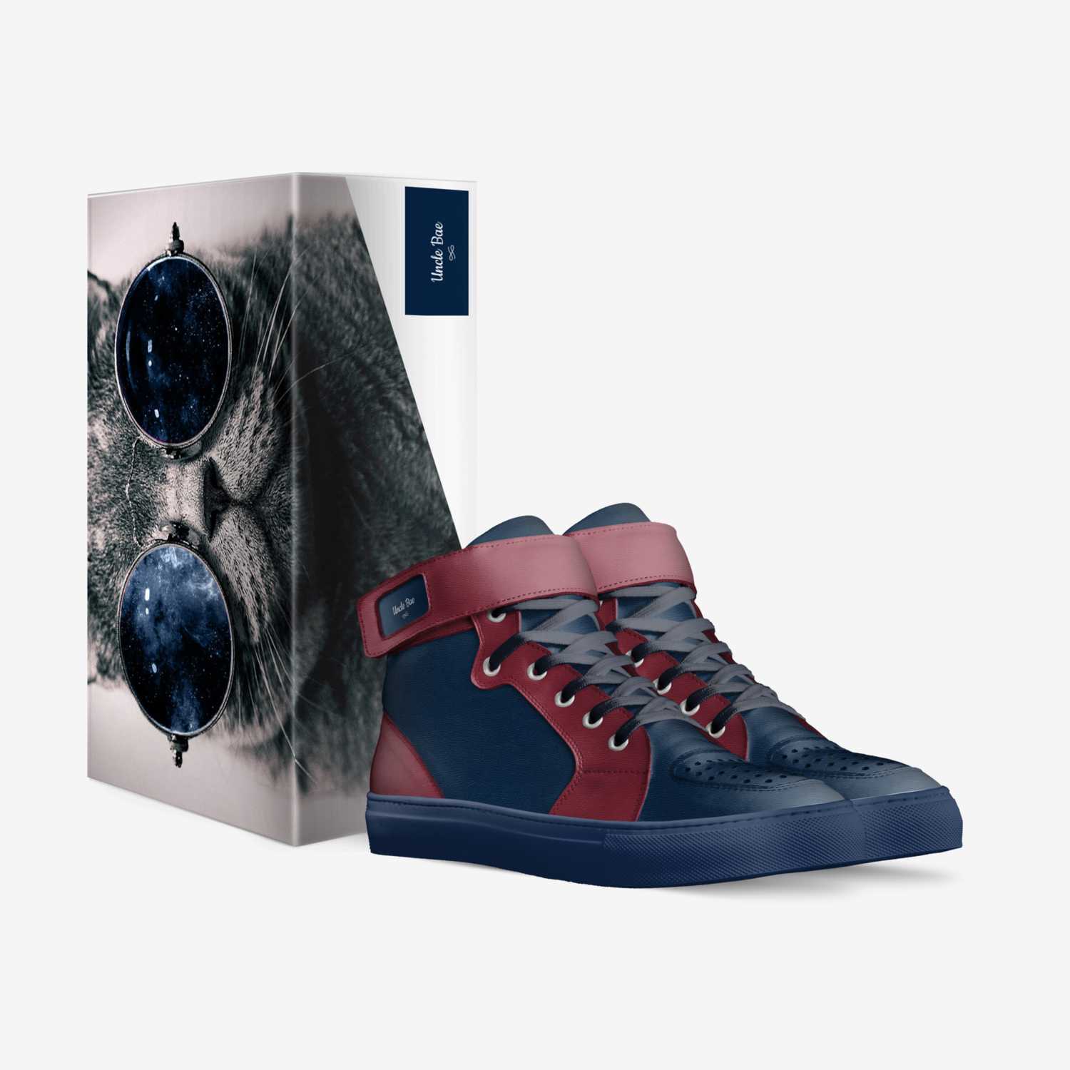 Lady bae custom made in Italy shoes by Confidant Sekwena | Box view