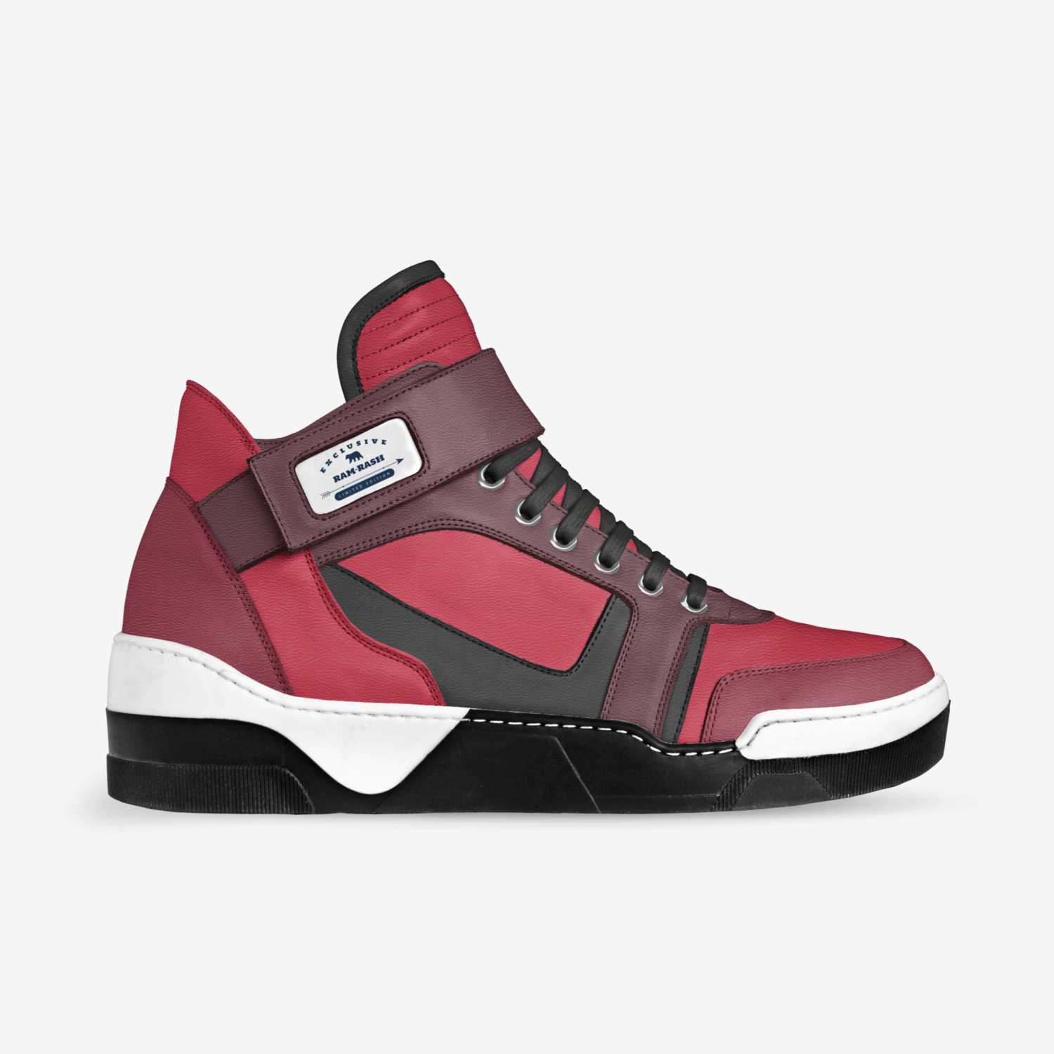 Ram-Rash custom made in Italy shoes by Rashad Abdulai Baba-adama | Side view