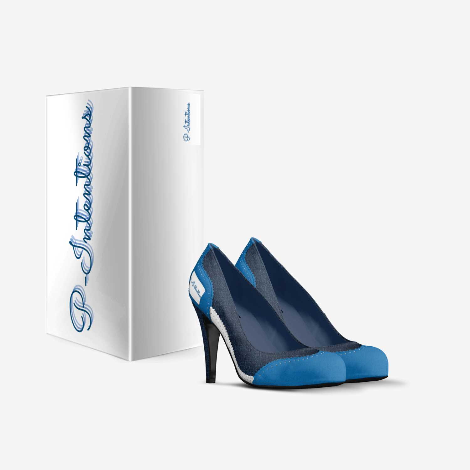 P-Intentions custom made in Italy shoes by Hue Mcdowell | Box view