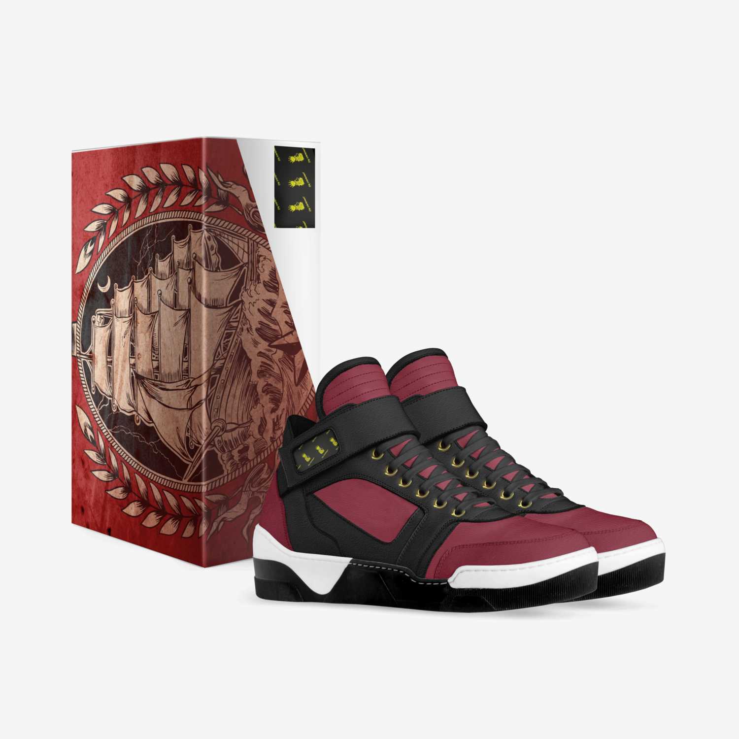 Royal Fleets X1 custom made in Italy shoes by Issac Wright | Box view