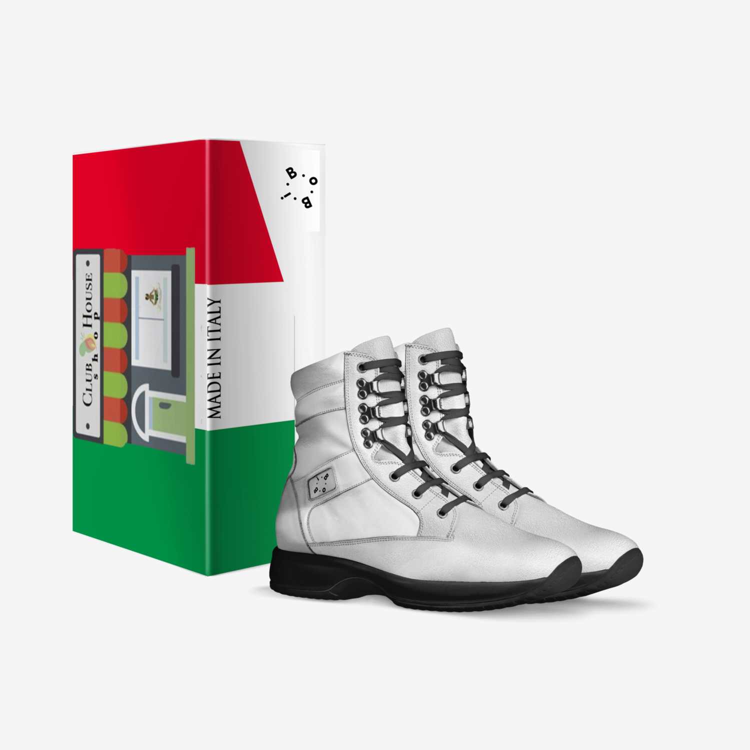 Space Shoes custom made in Italy shoes by Brian Williams Ra | Box view