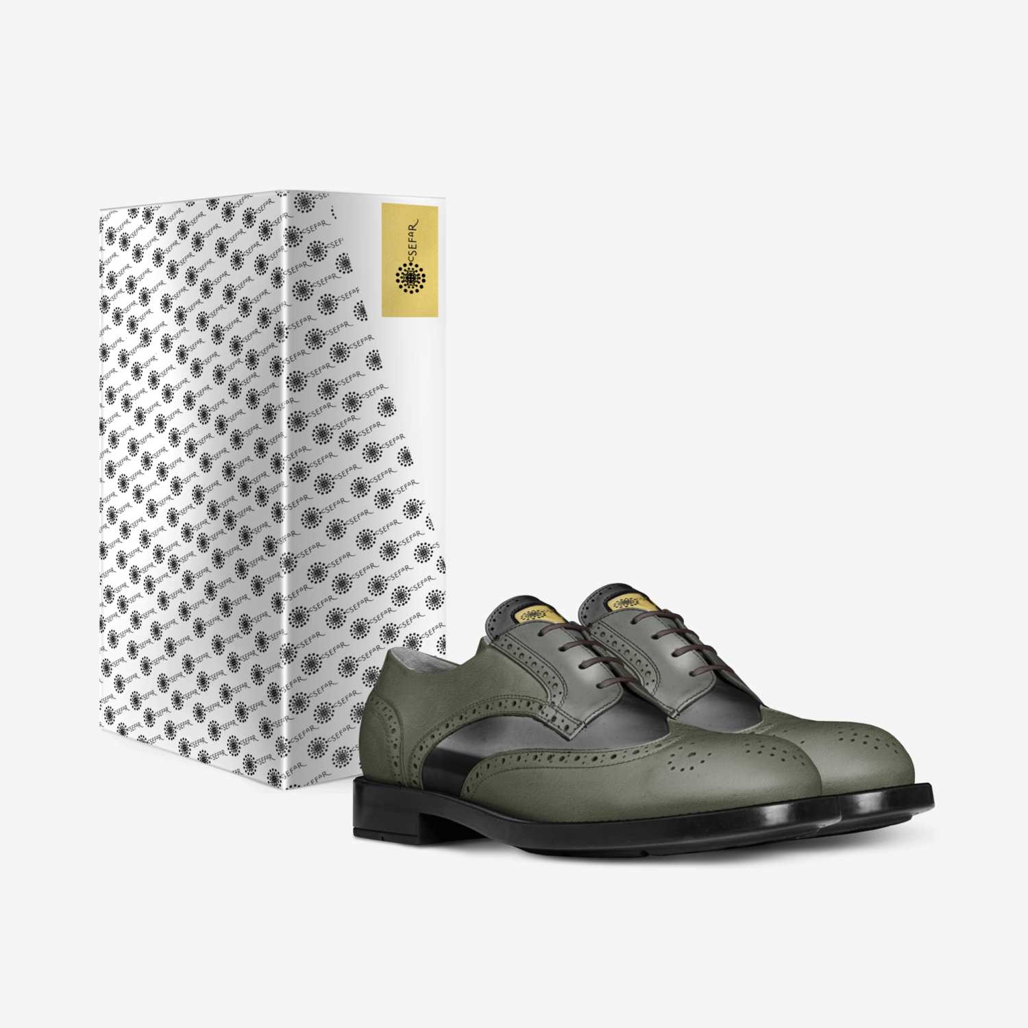 Csefar custom made in Italy shoes by Constantine Cephas | Box view
