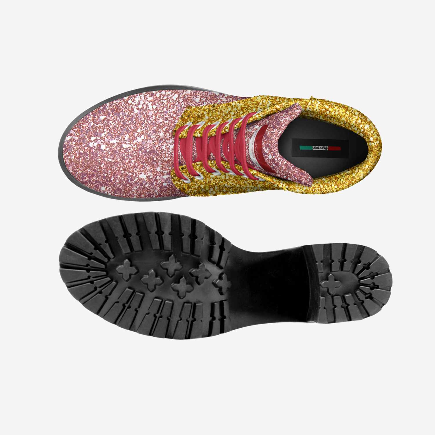 Jahni custom made in Italy shoes by Jahni Williams | Top view