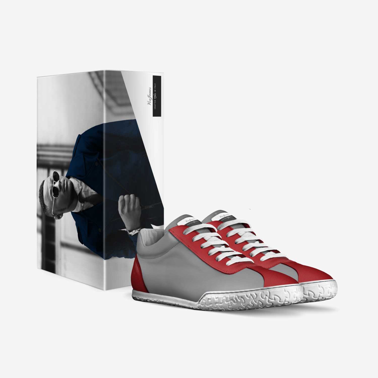 VonJames custom made in Italy shoes by James Ross | Box view