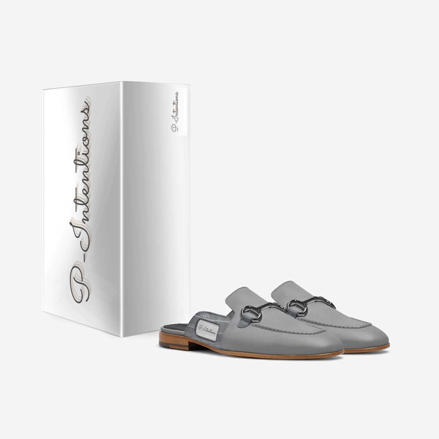 P-Intentions custom made in Italy shoes by Hue Mcdowell | Box view