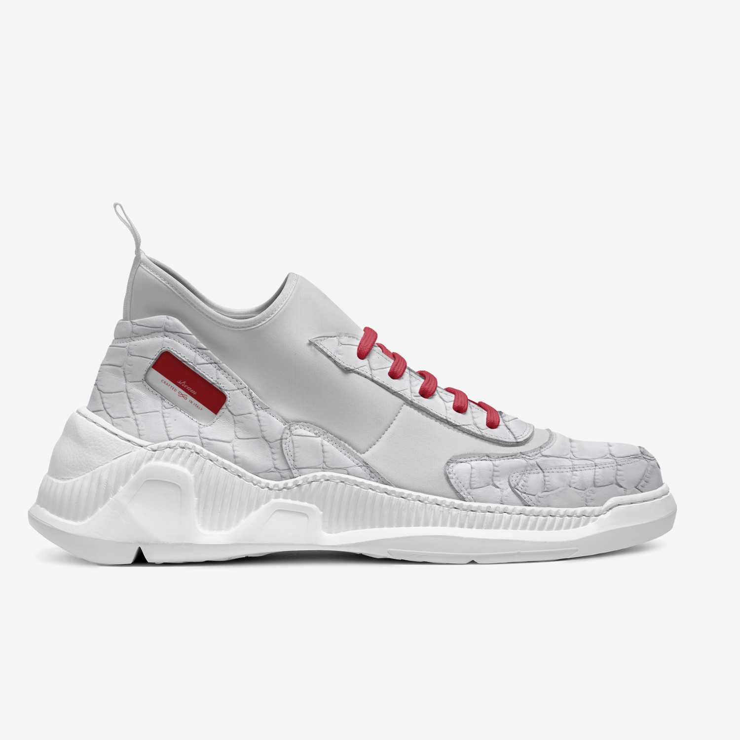 stream custom made in Italy shoes by Jahni Williams | Side view