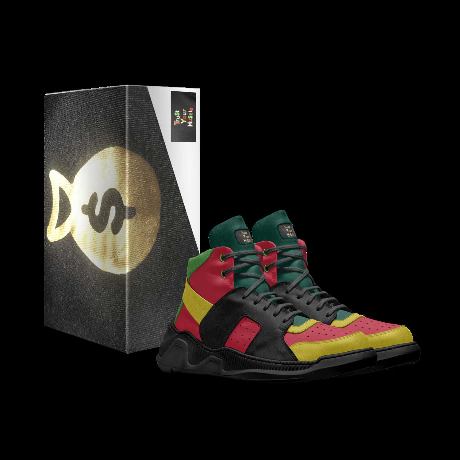 TRU$T YOUR HU$TLE | A Custom Shoe concept by Victor Rosemond