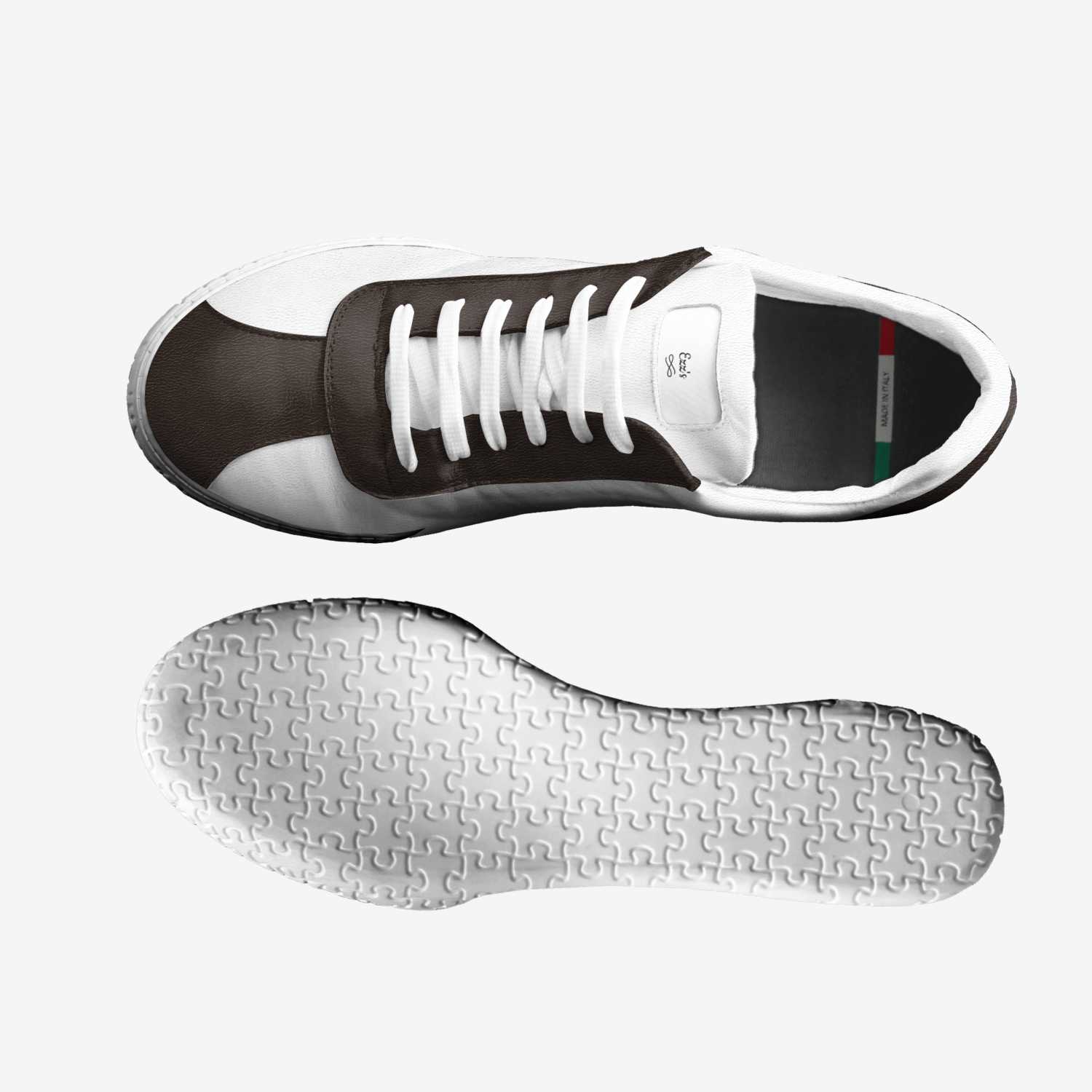 Ezz's custom made in Italy shoes by Ed Hutchins | Top view