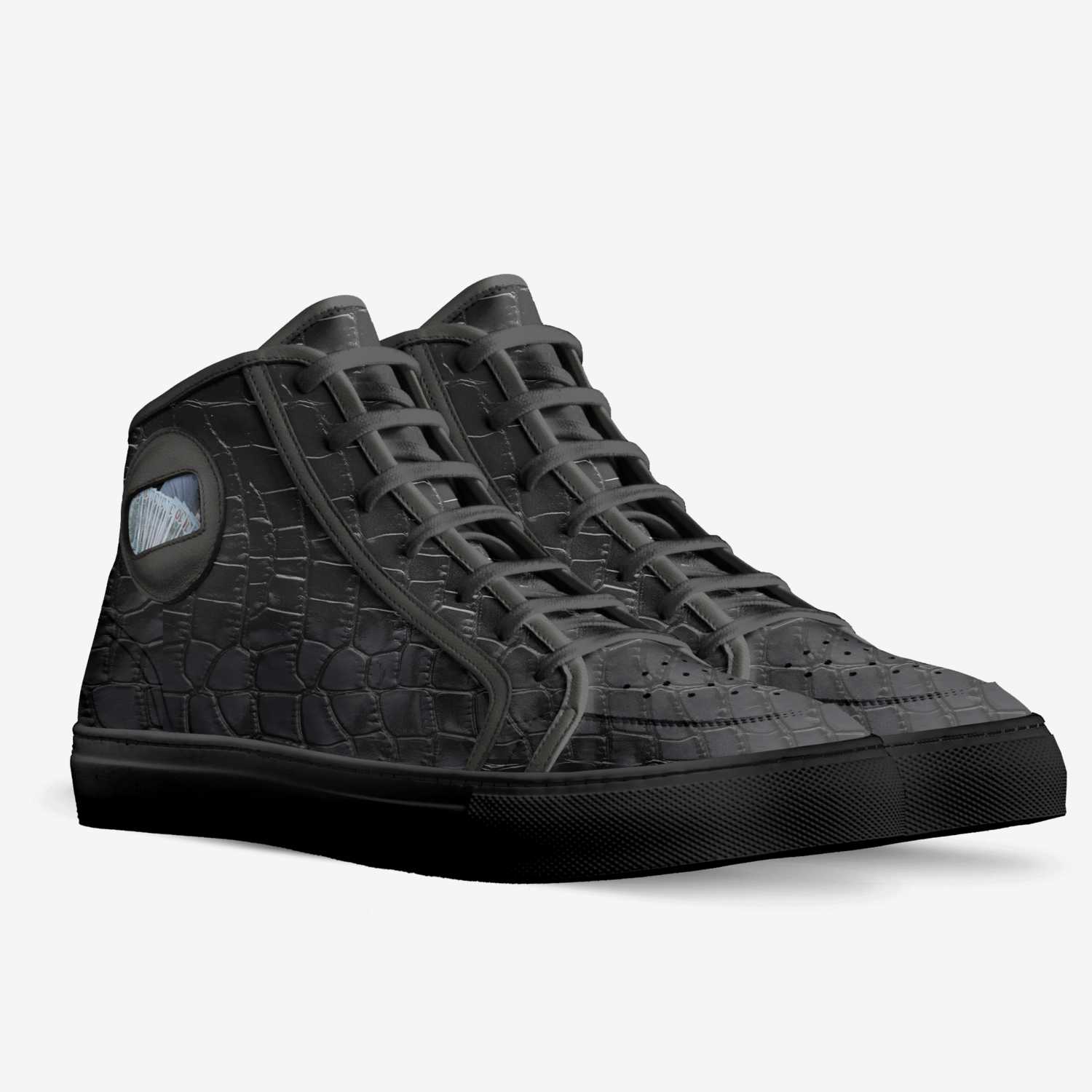 Money custom made in Italy shoes by Donnell Rainey | Double view