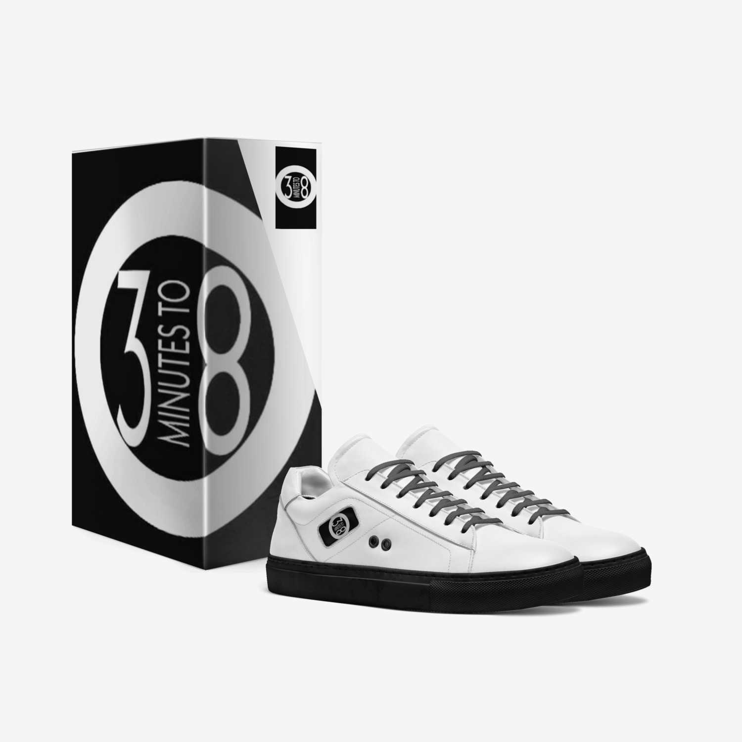 3 MINUTES TO 8  custom made in Italy shoes by Monty Bey | Box view