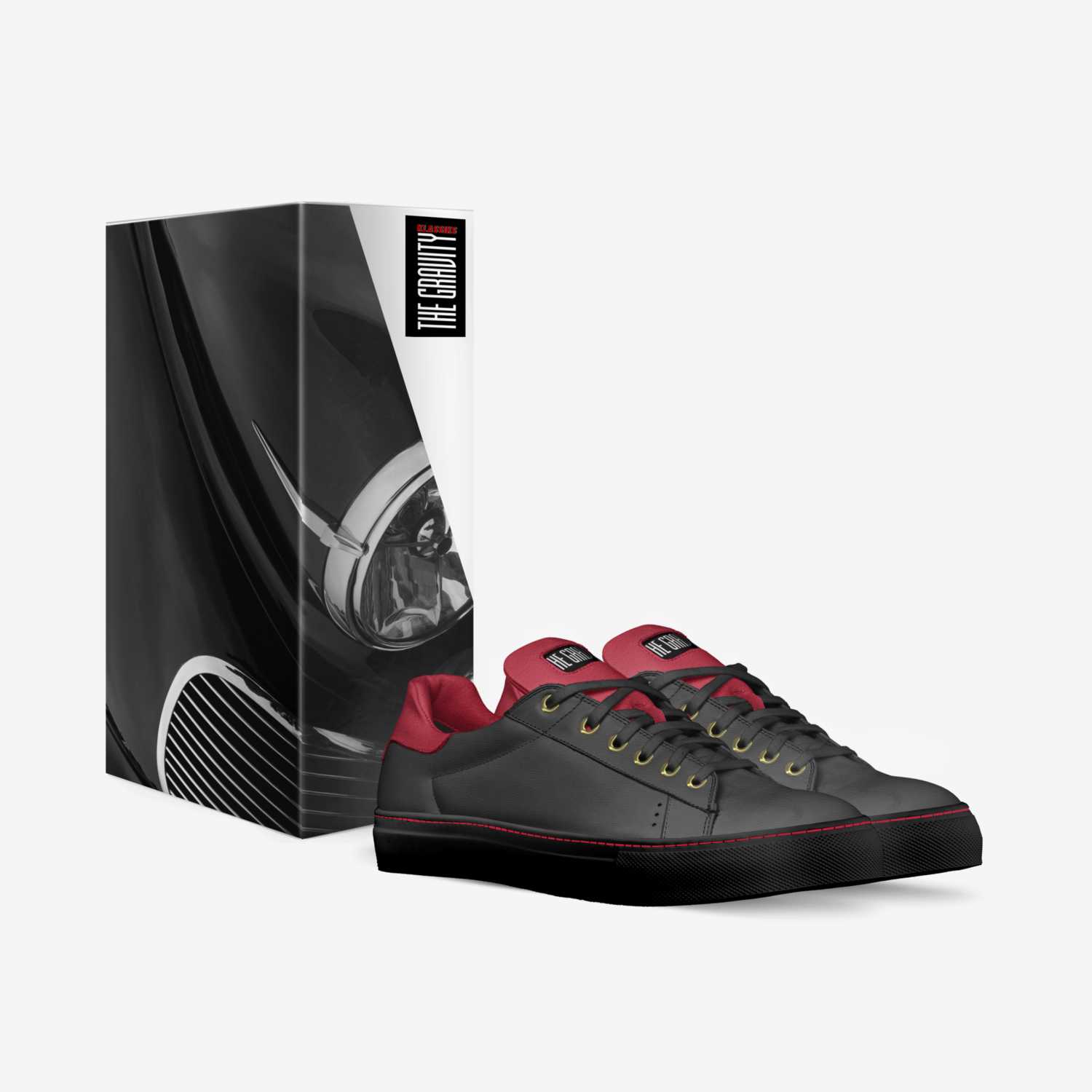 Gravity Klassik custom made in Italy shoes by Ita Akpan-ita | Box view
