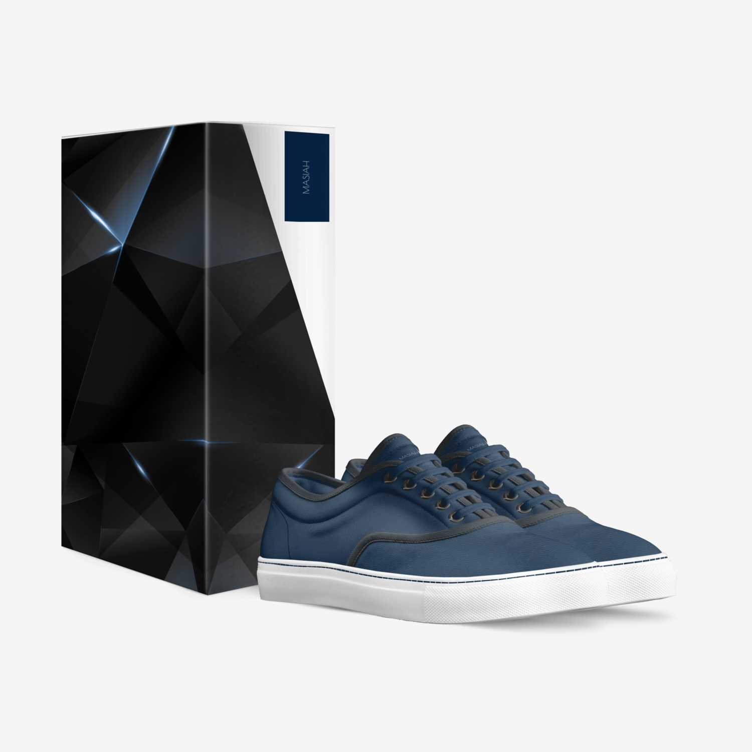 Masiah custom made in Italy shoes by Idreece Middleton | Box view