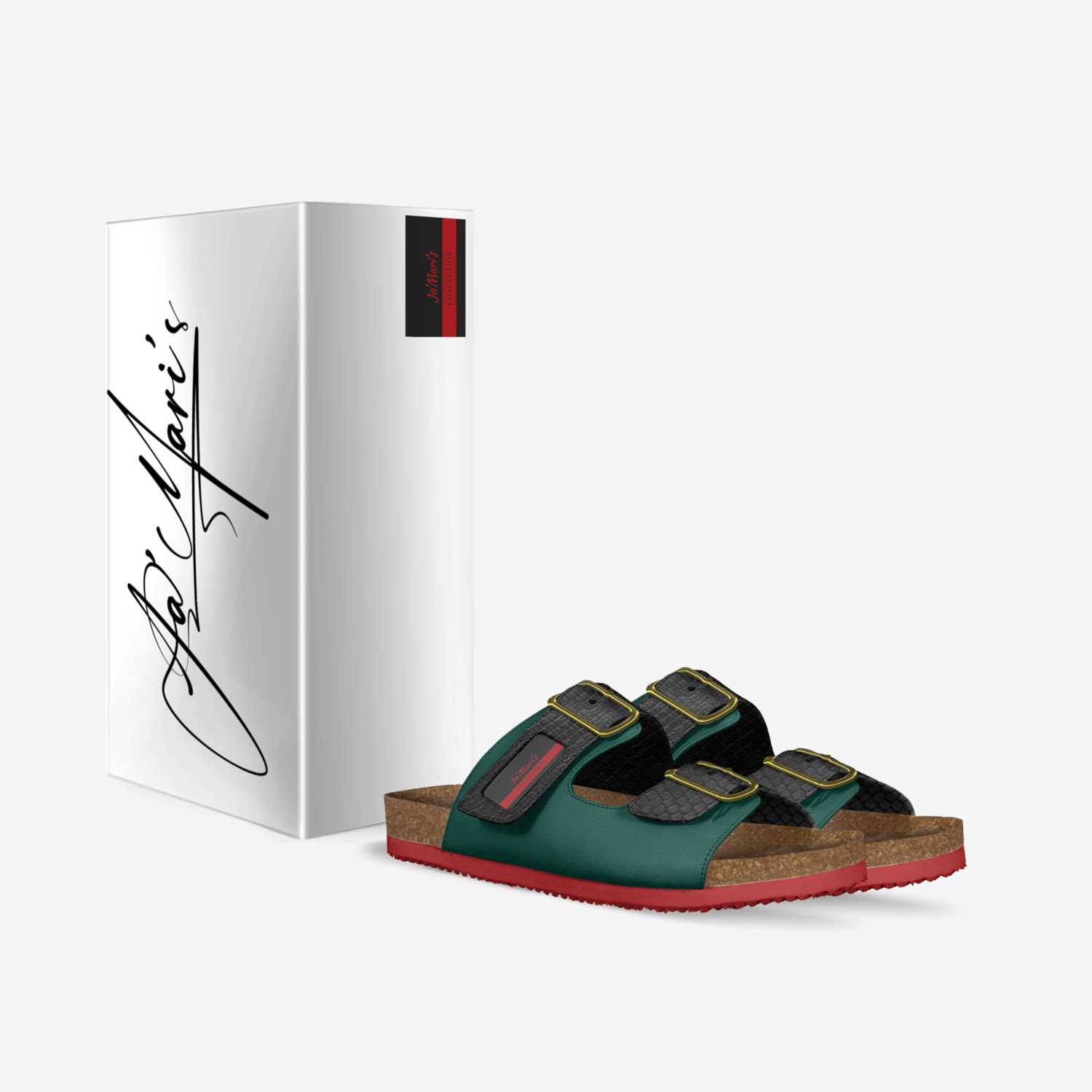 Ja'Mari's custom made in Italy shoes by Raylon Espree | Box view