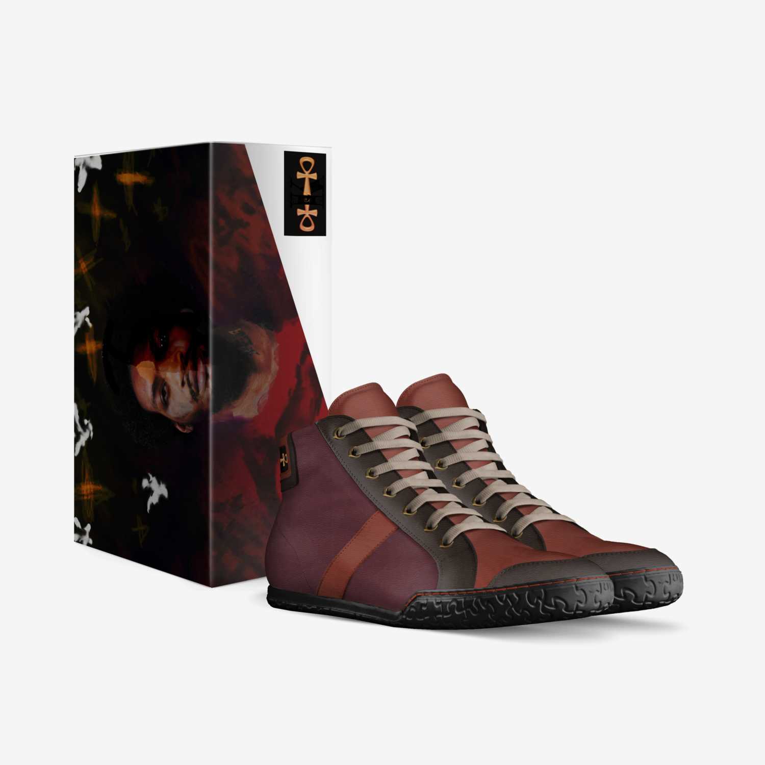 Kushite custom made in Italy shoes by Jay Miller | Box view