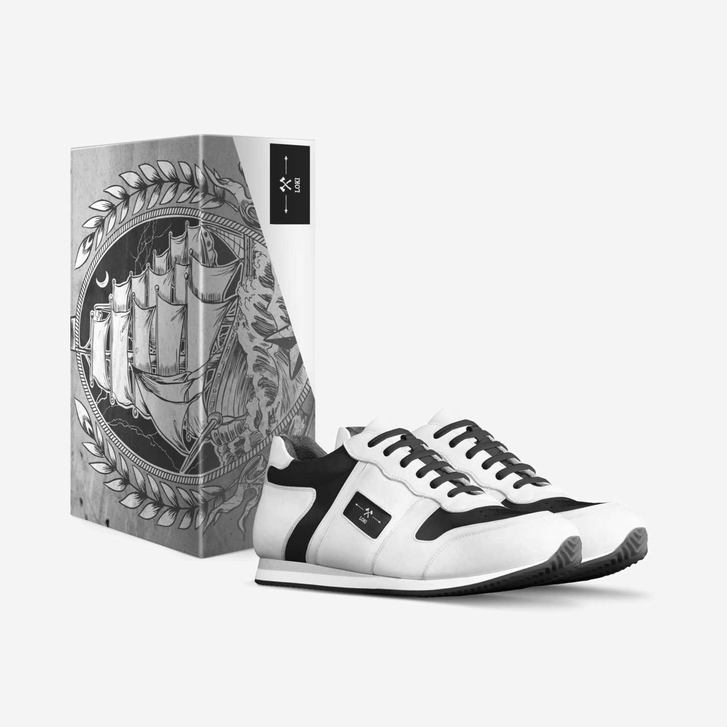 LOKI custom made in Italy shoes by Sherry Johansen | Box view