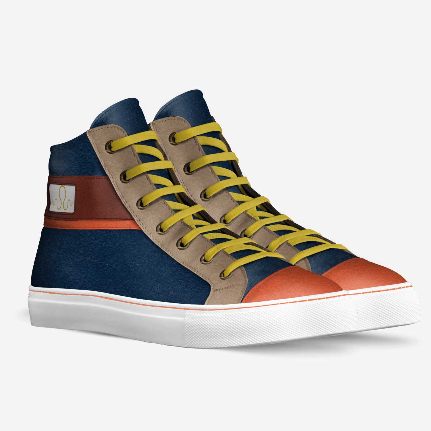 Kraken "We Believe" custom made in Italy shoes by Carlos Segarra | Double view