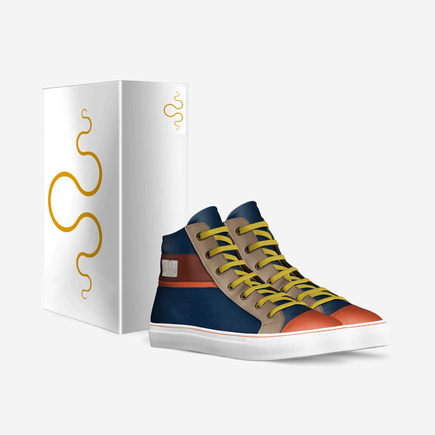 Kraken "We Believe" custom made in Italy shoes by Carlos Segarra | Box view