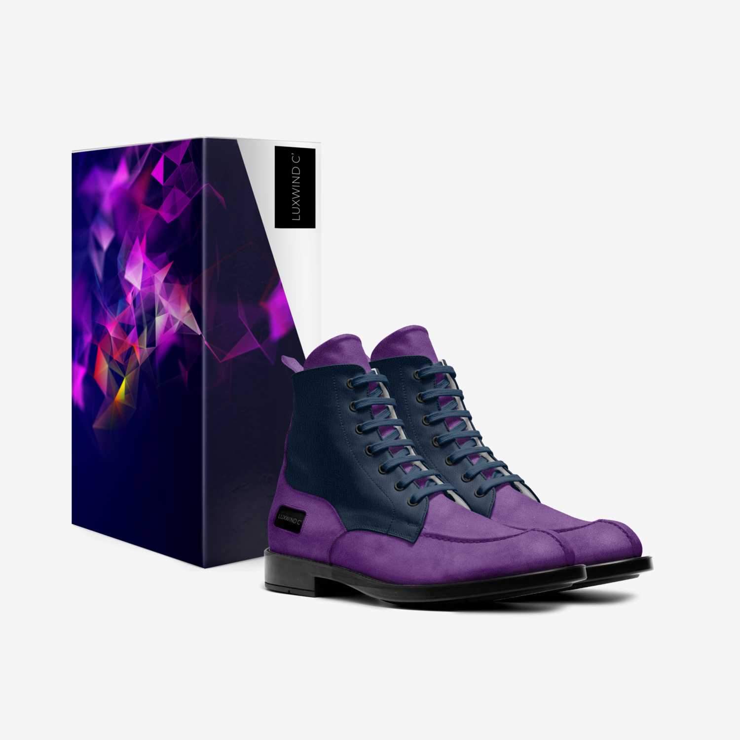 Luxwind C custom made in Italy shoes by Ethan Bonser | Box view