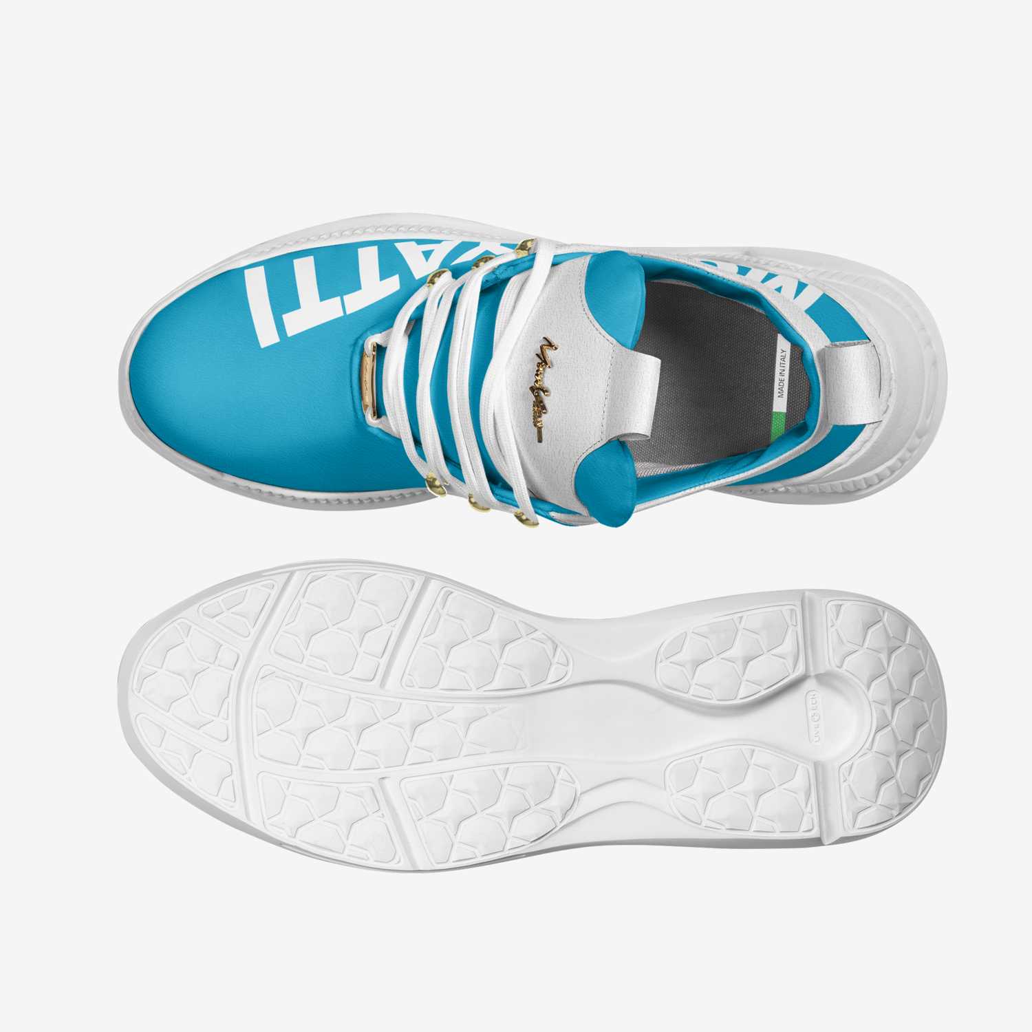 SIG04 custom made in Italy shoes by Moneyatti Brand | Top view
