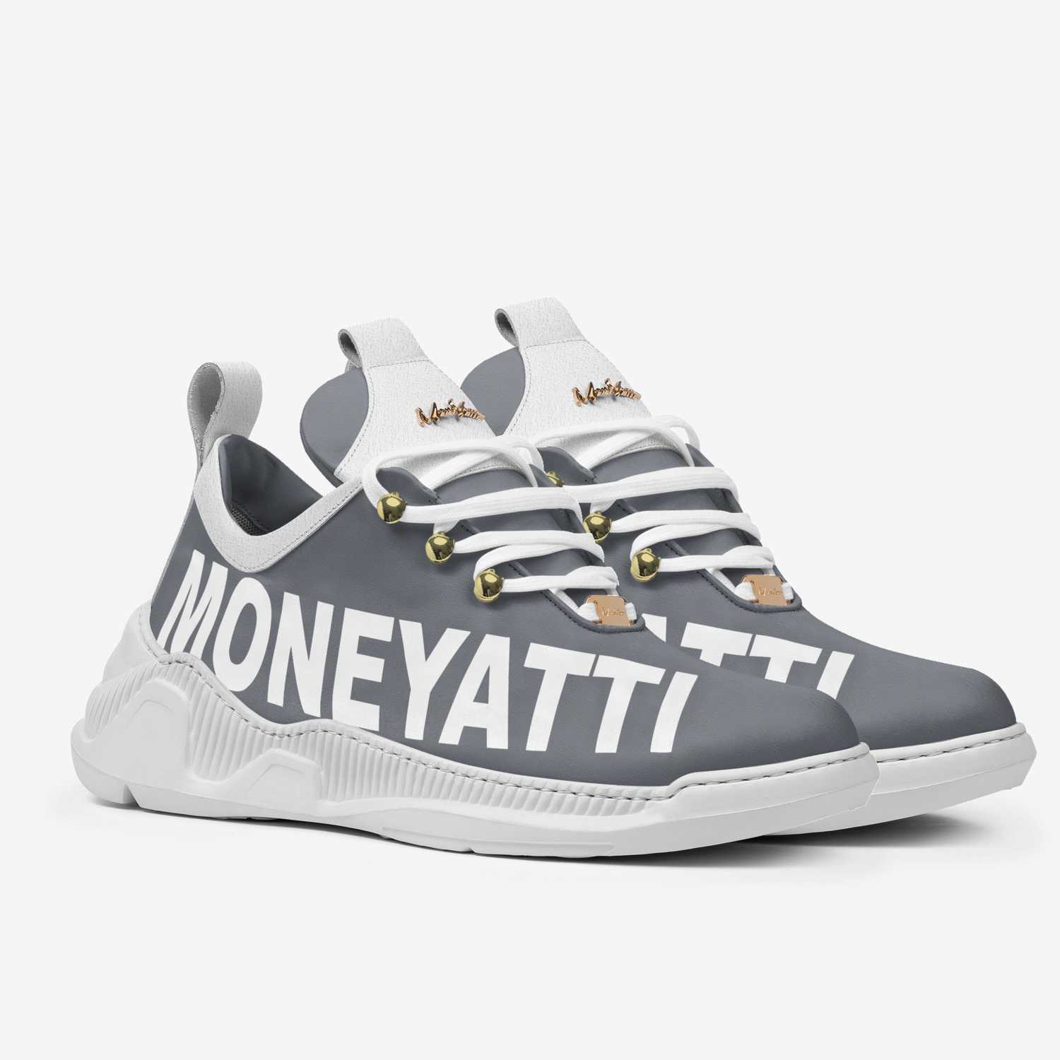 Sig05 custom made in Italy shoes by Moneyatti Brand | Double view