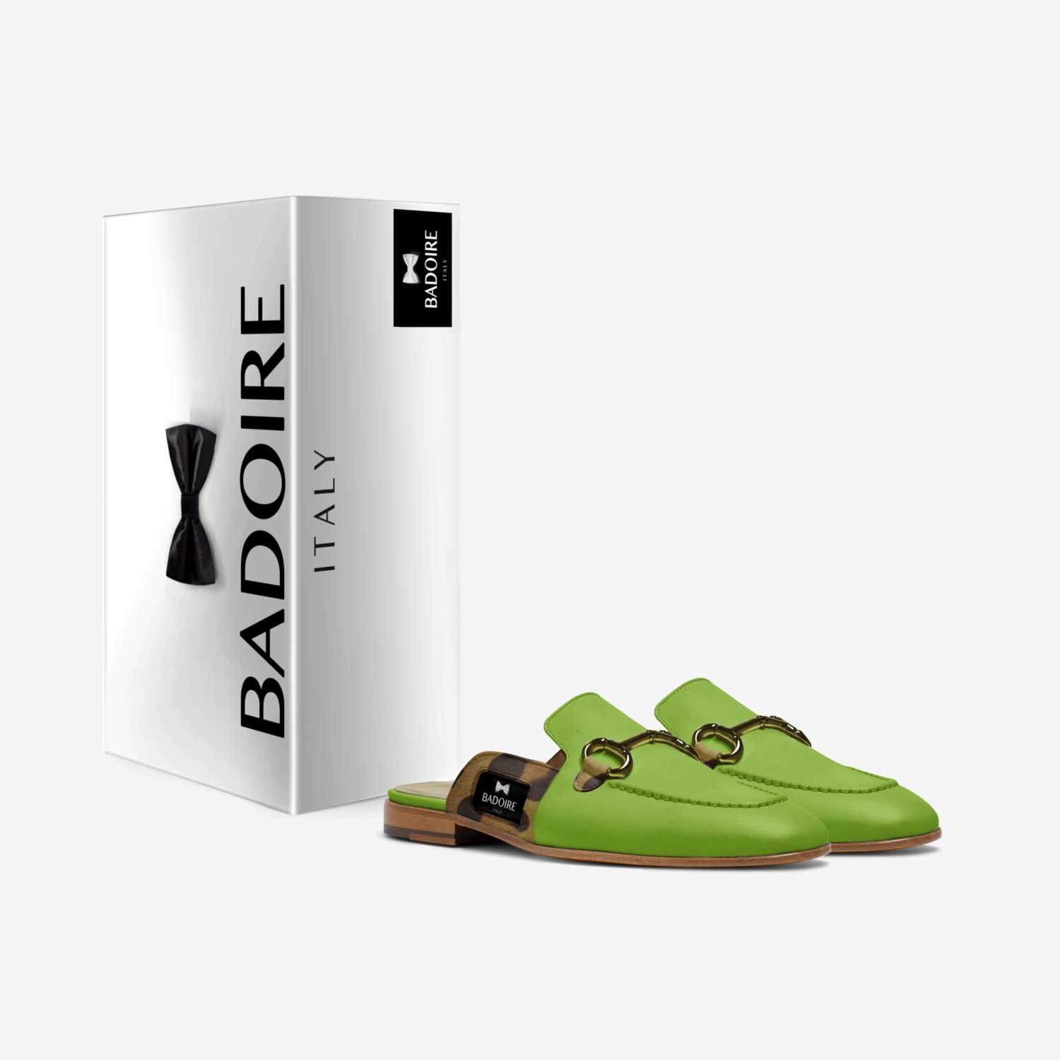 Nav 2.0 custom made in Italy shoes by Battle Badoire | Box view