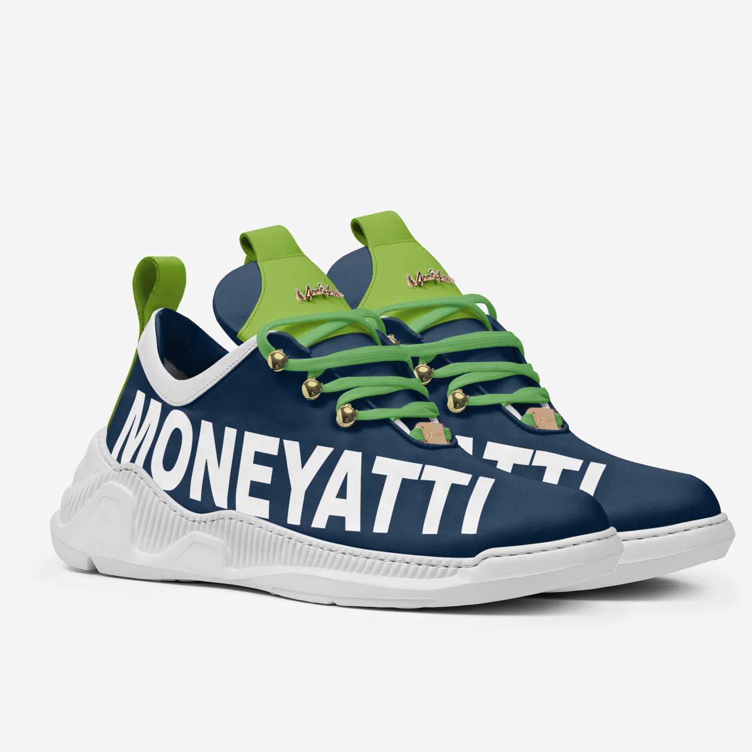 Sig18 custom made in Italy shoes by Moneyatti Brand | Double view