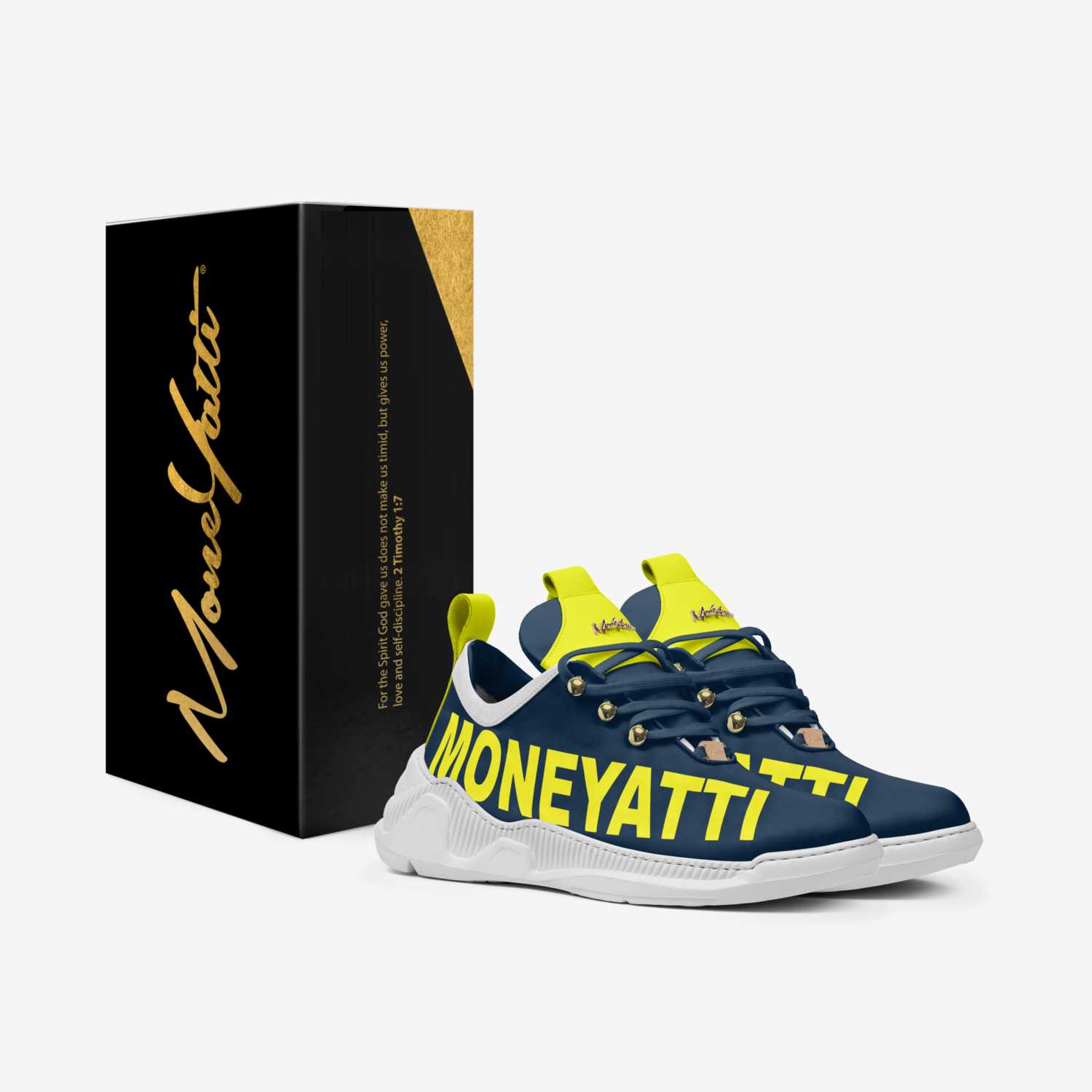 Sig26 custom made in Italy shoes by Moneyatti Brand | Box view