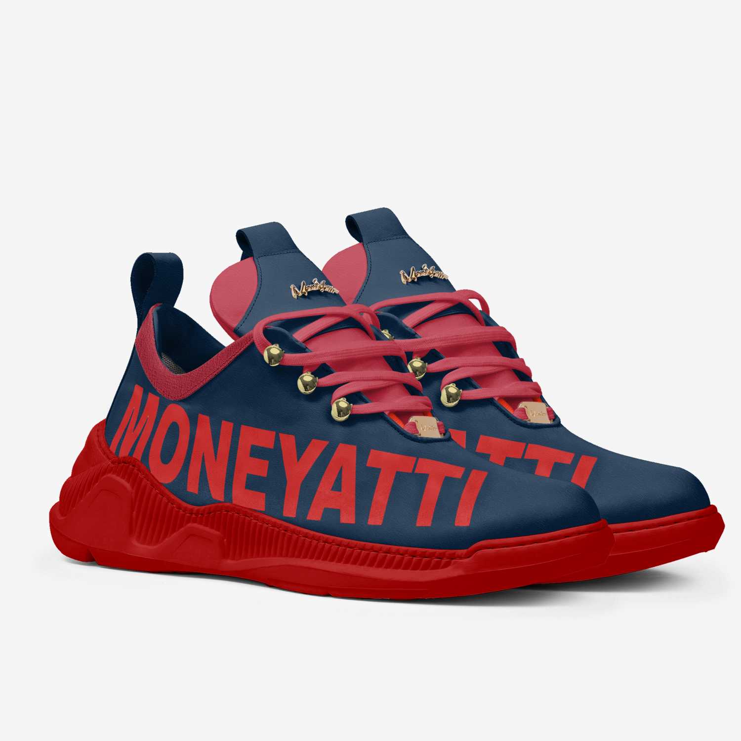 Sig30 custom made in Italy shoes by Moneyatti Brand | Double view