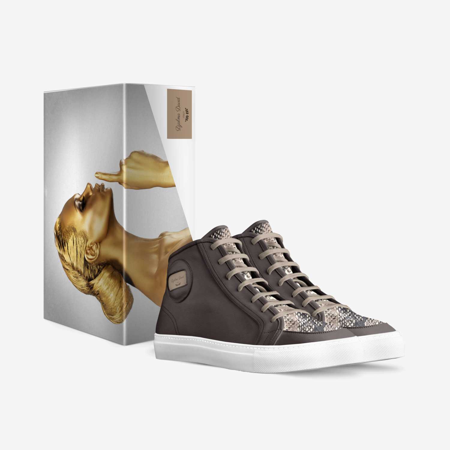 Djalma David custom made in Italy shoes by Djalma Garnier | Box view